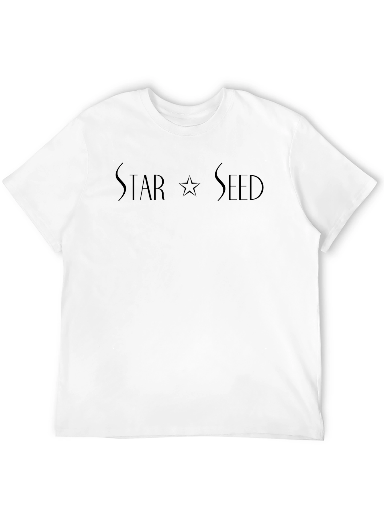 Star Seed Graphic T-Shirt - Classic Black Tee