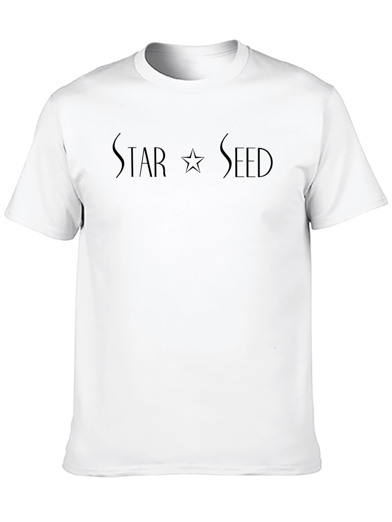 Star Seed Graphic T-Shirt - Classic Black Tee