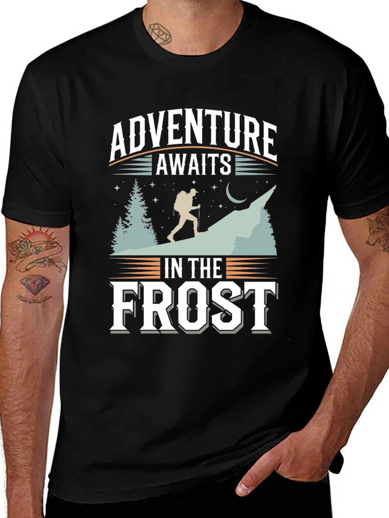 Adventure Awaits in the Frost Graphic Tee