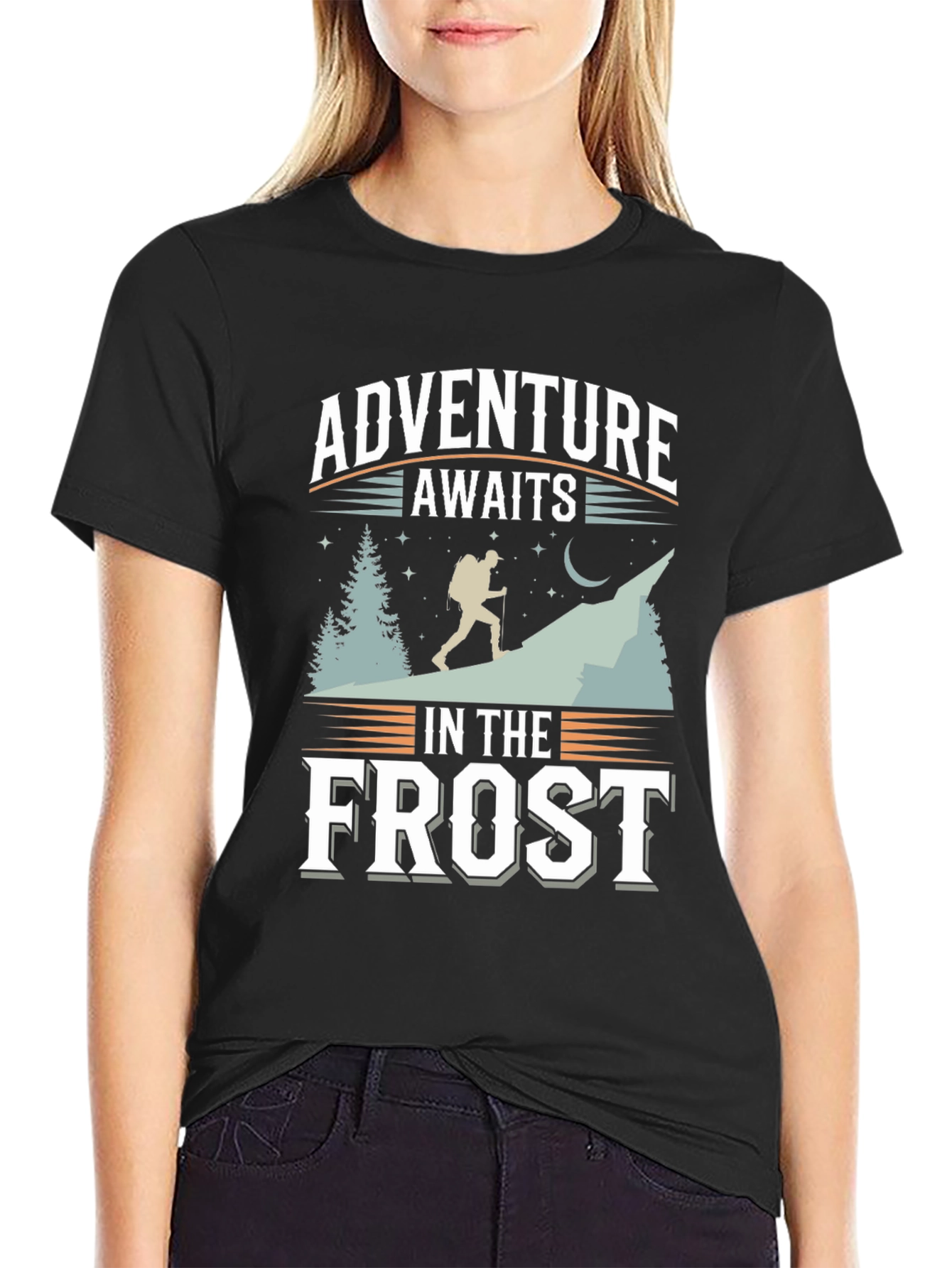 Adventure Awaits in the Frost Graphic Tee