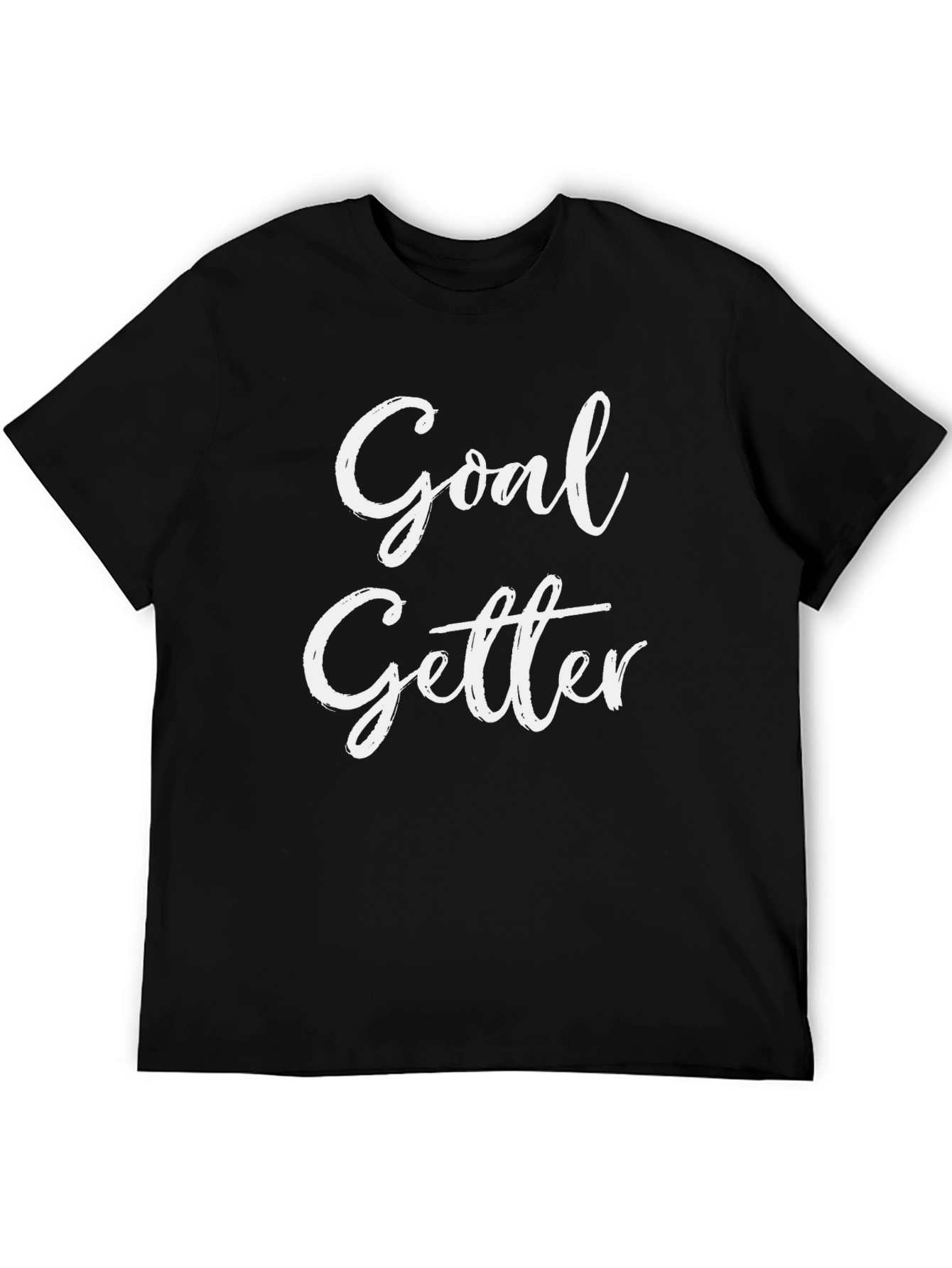 Goal Getter Black Graphic Tee