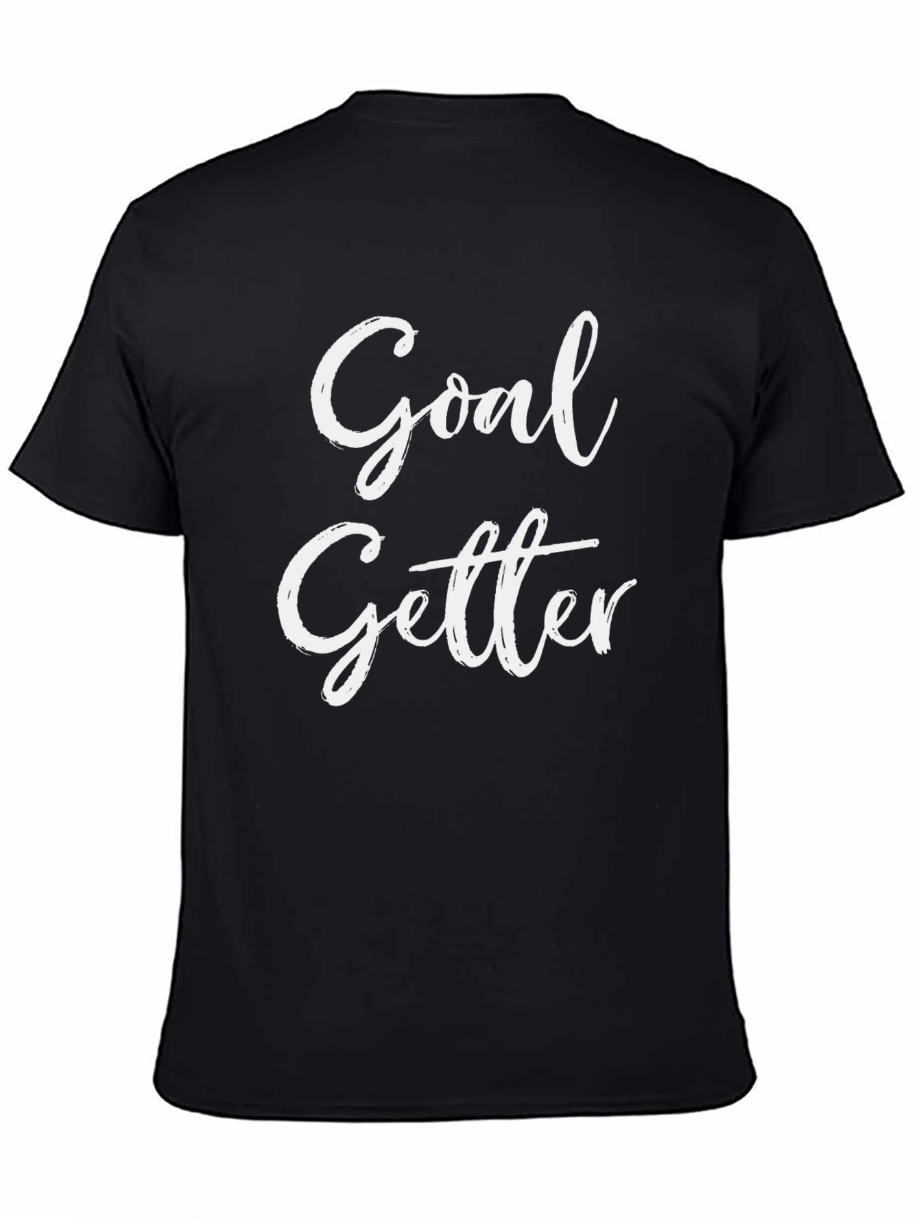 Goal Getter Black Graphic Tee