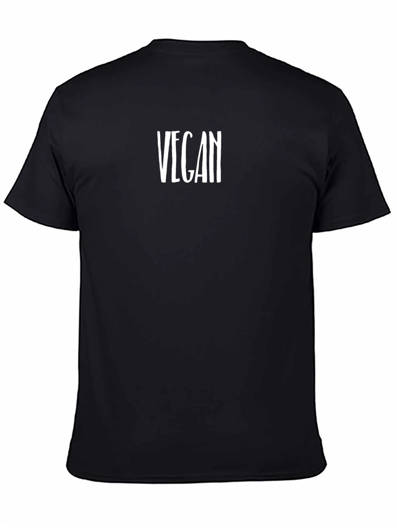 Vegan Statement Black T-Shirt