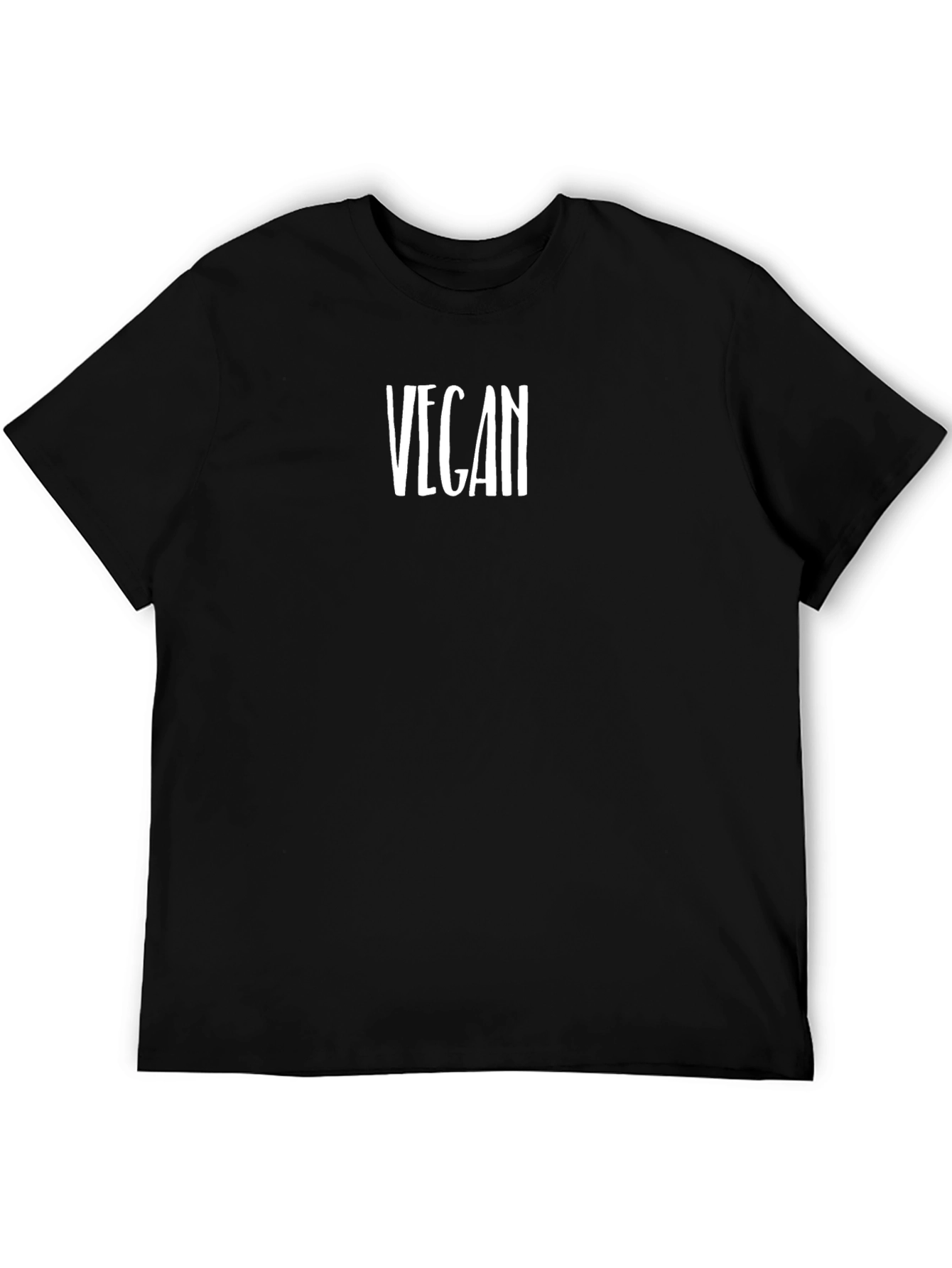 Vegan Statement Black T-Shirt