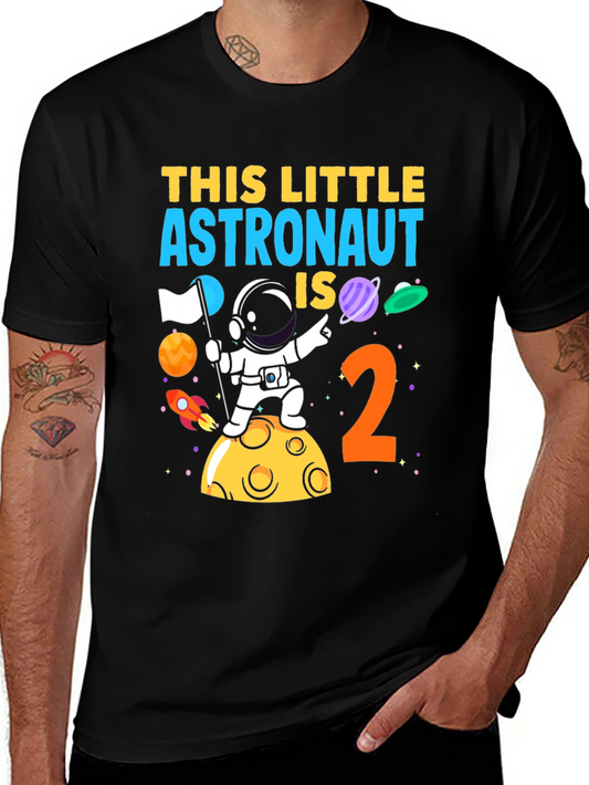 Astronaut 2nd Birthday T-Shirt