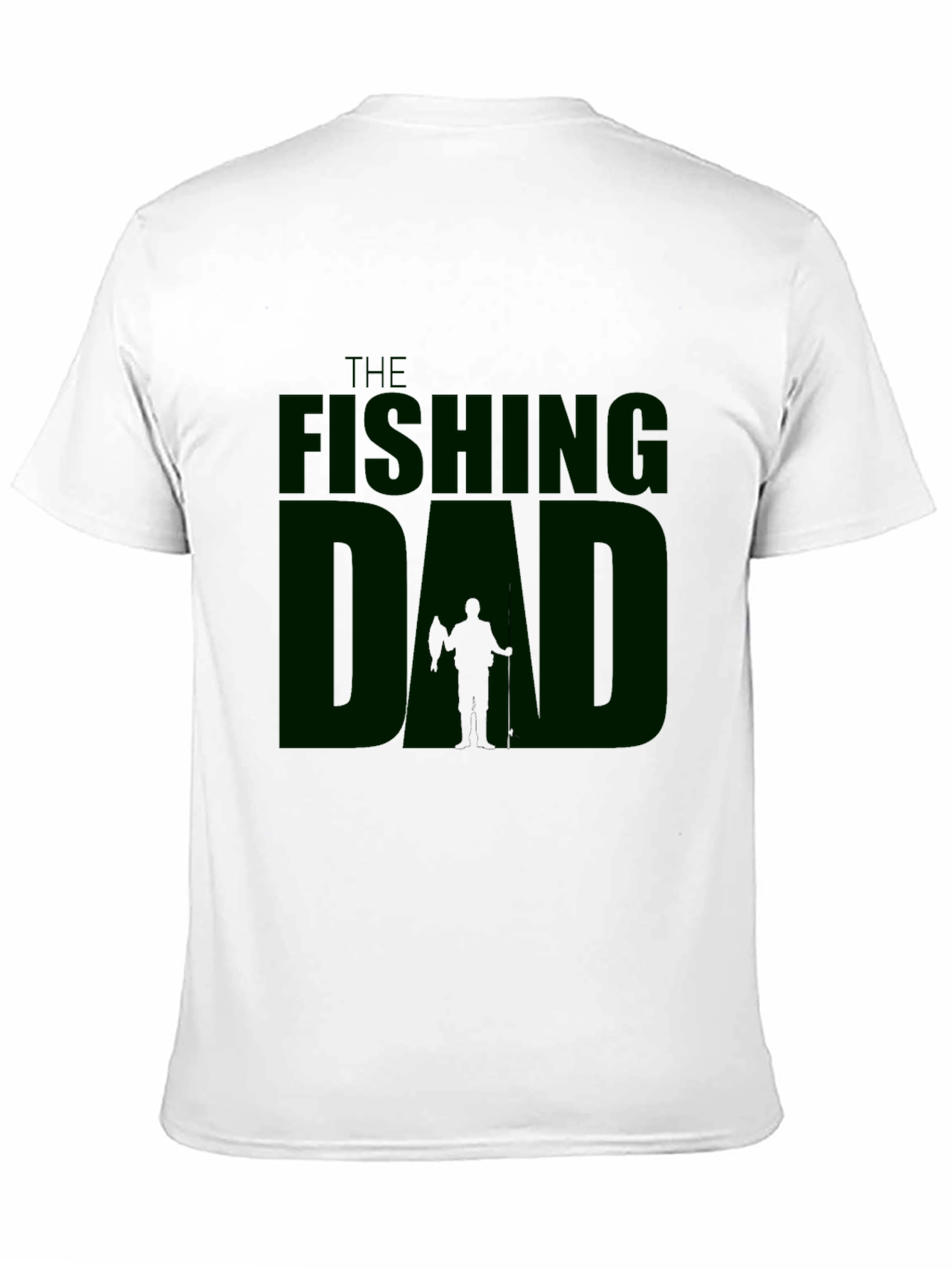 The Fishing Dad Black T-Shirt - Fisherman Apparel