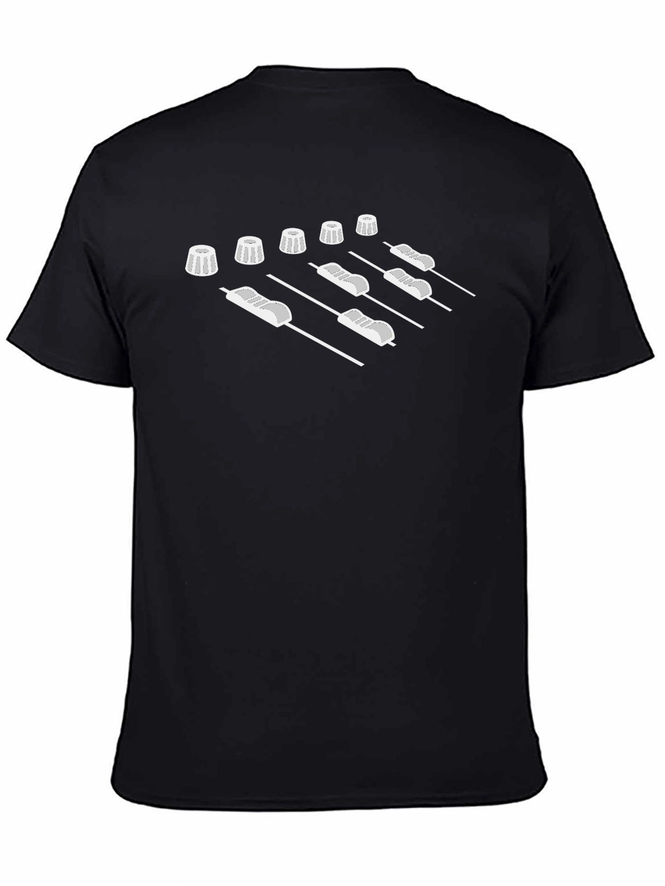 DJ Mixer Graphic Tee - Black