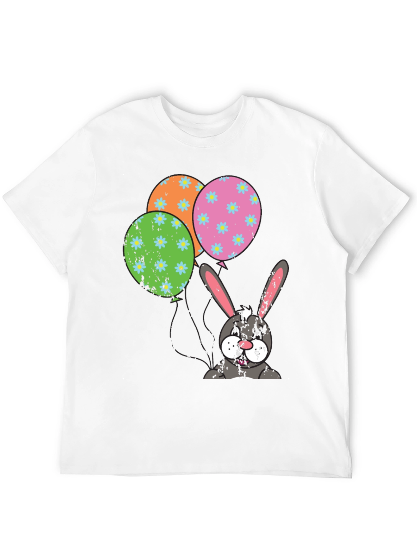 Easter Bunny Balloons T-Shirt