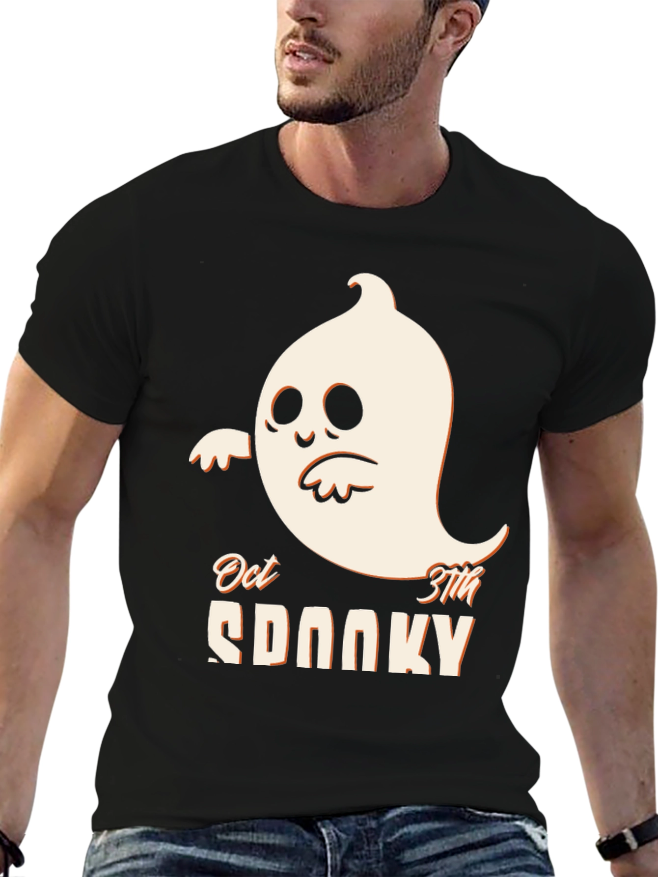 Spooky Season Tee: Oct 31st Ghost Shirt