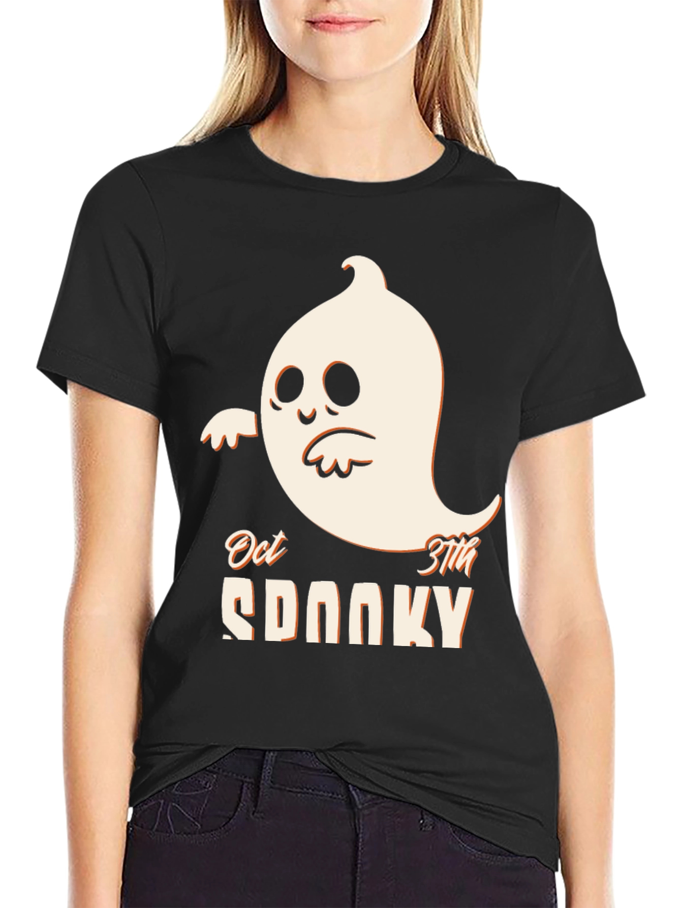 Spooky Season Tee: Oct 31st Ghost Shirt