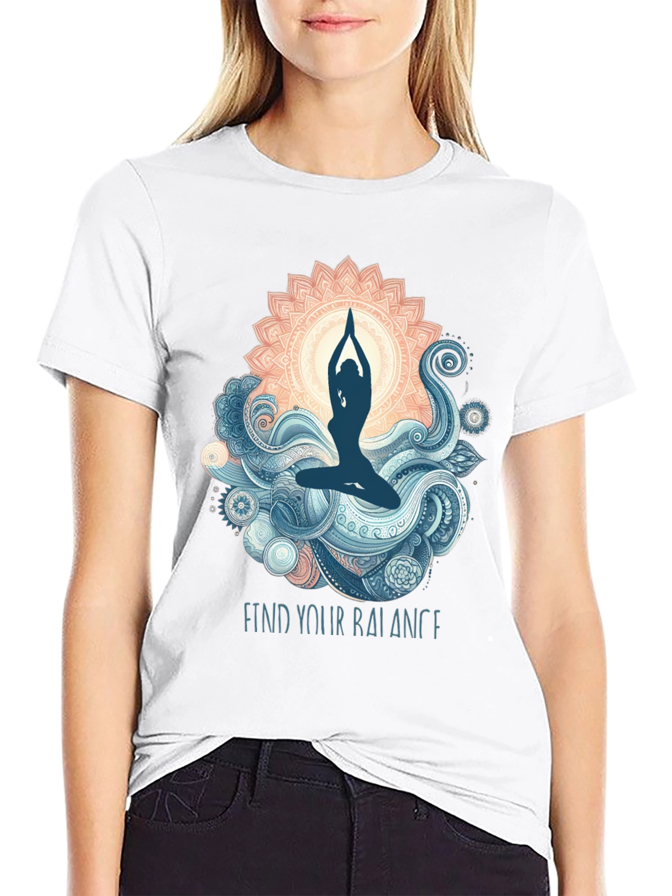 Balance Yoga Graphic T-Shirt