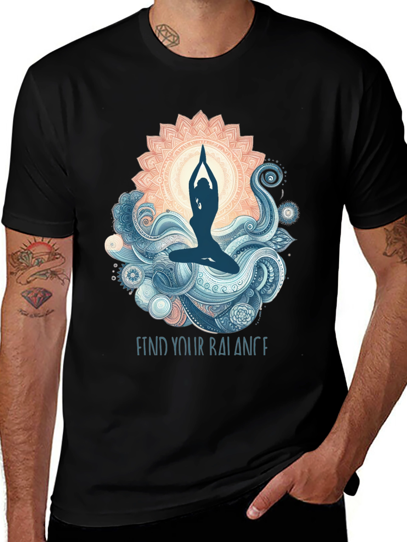 Balance Yoga Graphic T-Shirt