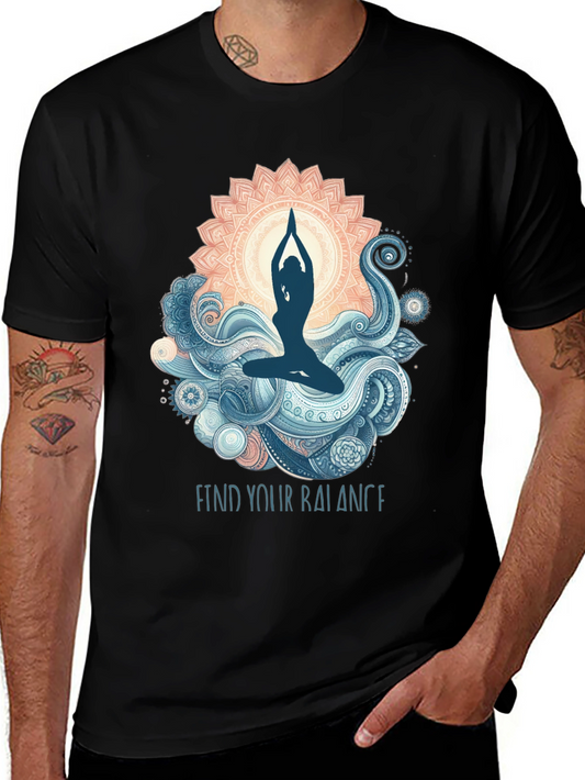Balance Yoga Graphic T-Shirt
