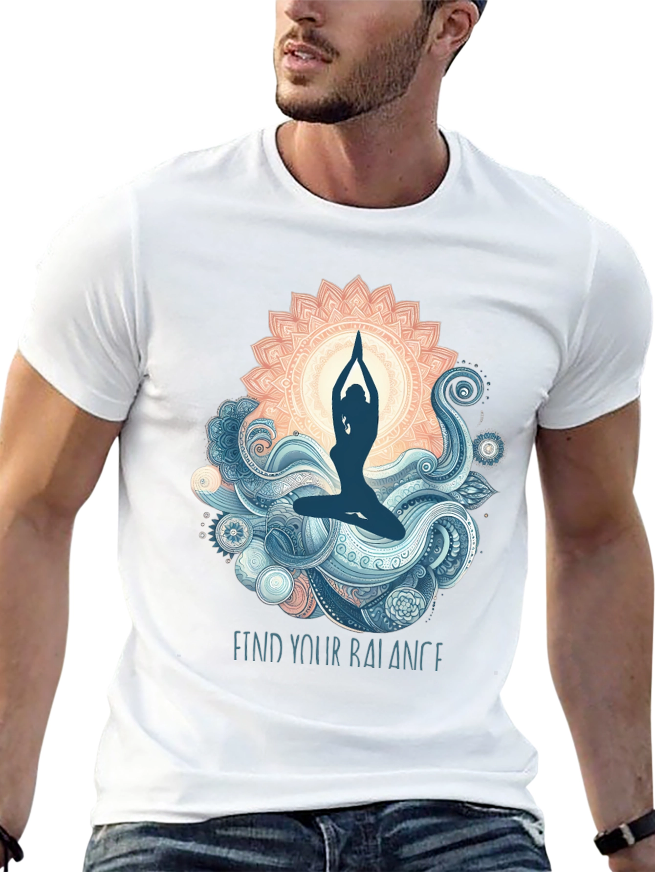 Balance Yoga Graphic T-Shirt