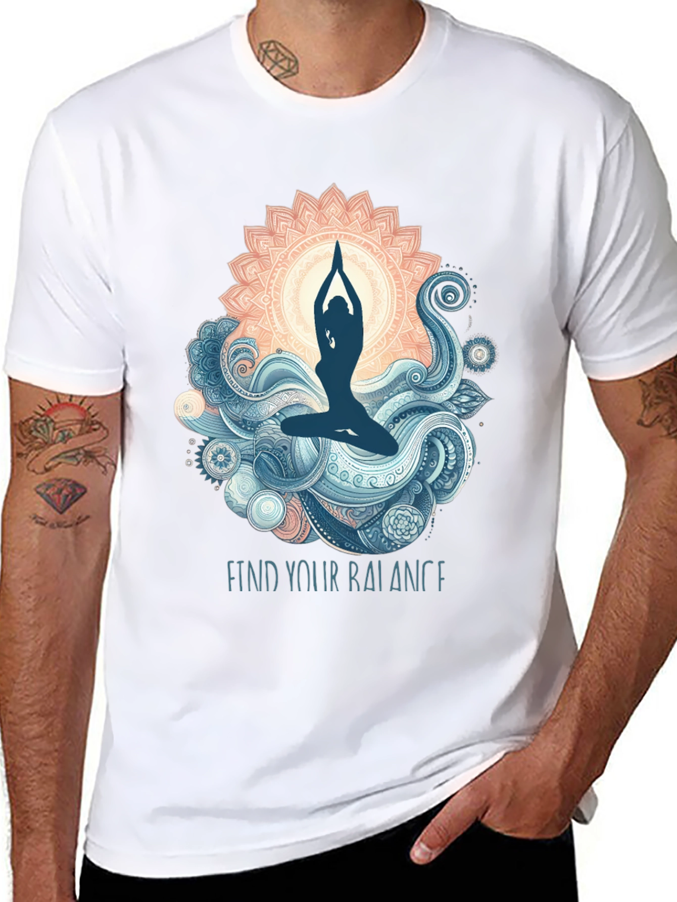 Balance Yoga Graphic T-Shirt