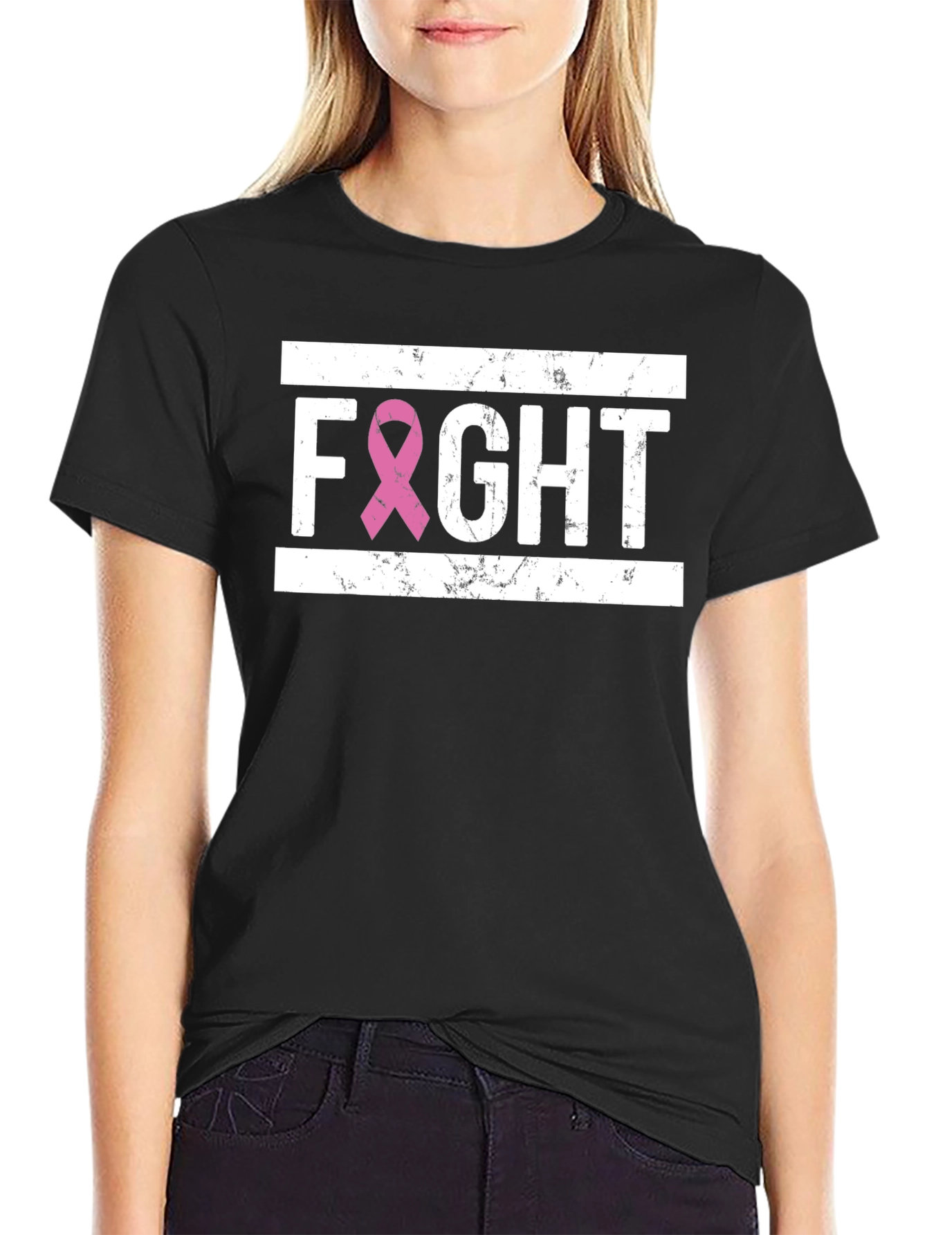 Fight Breast Cancer T-Shirt - Support Awareness