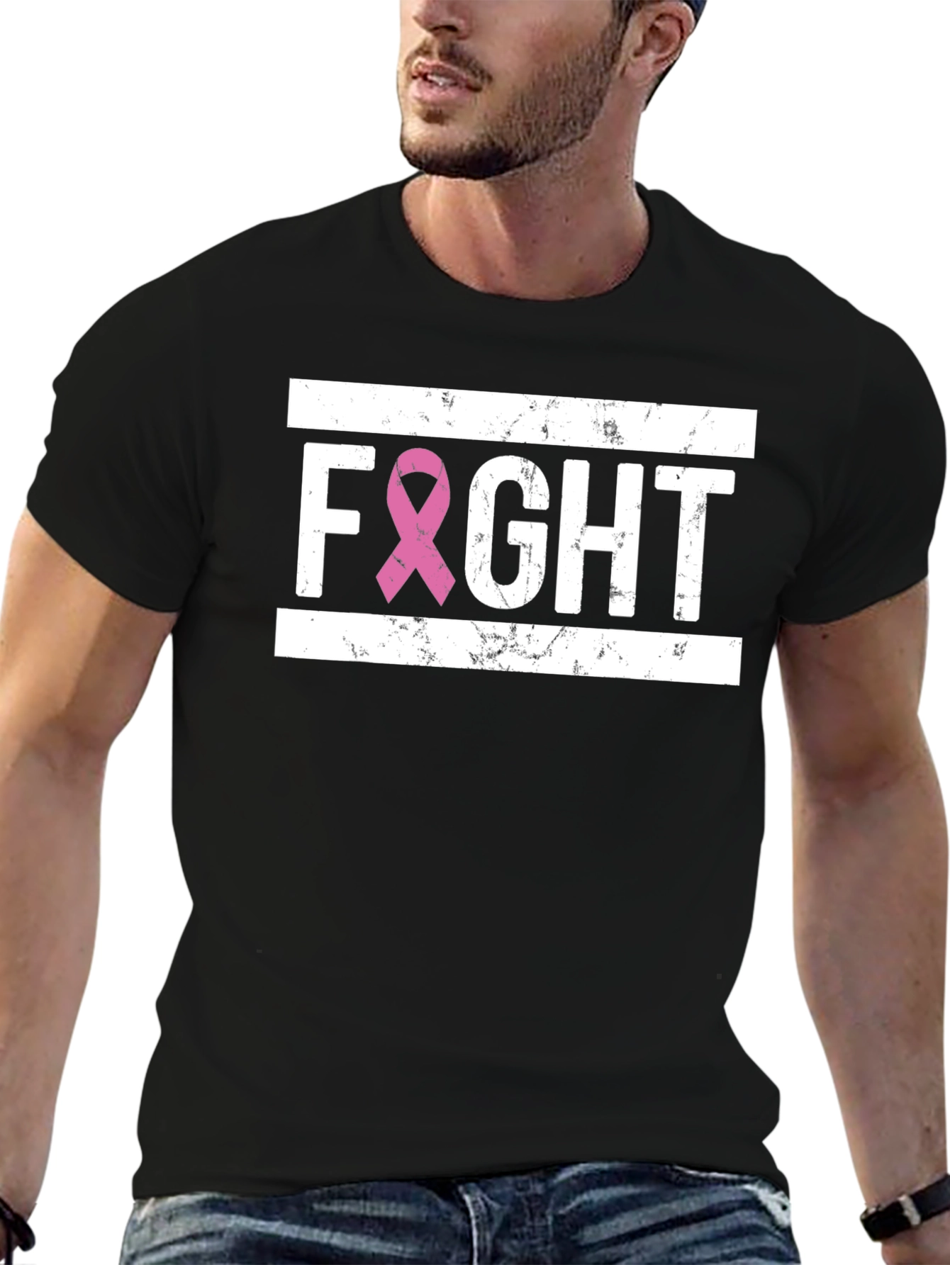 Fight Breast Cancer T-Shirt - Support Awareness