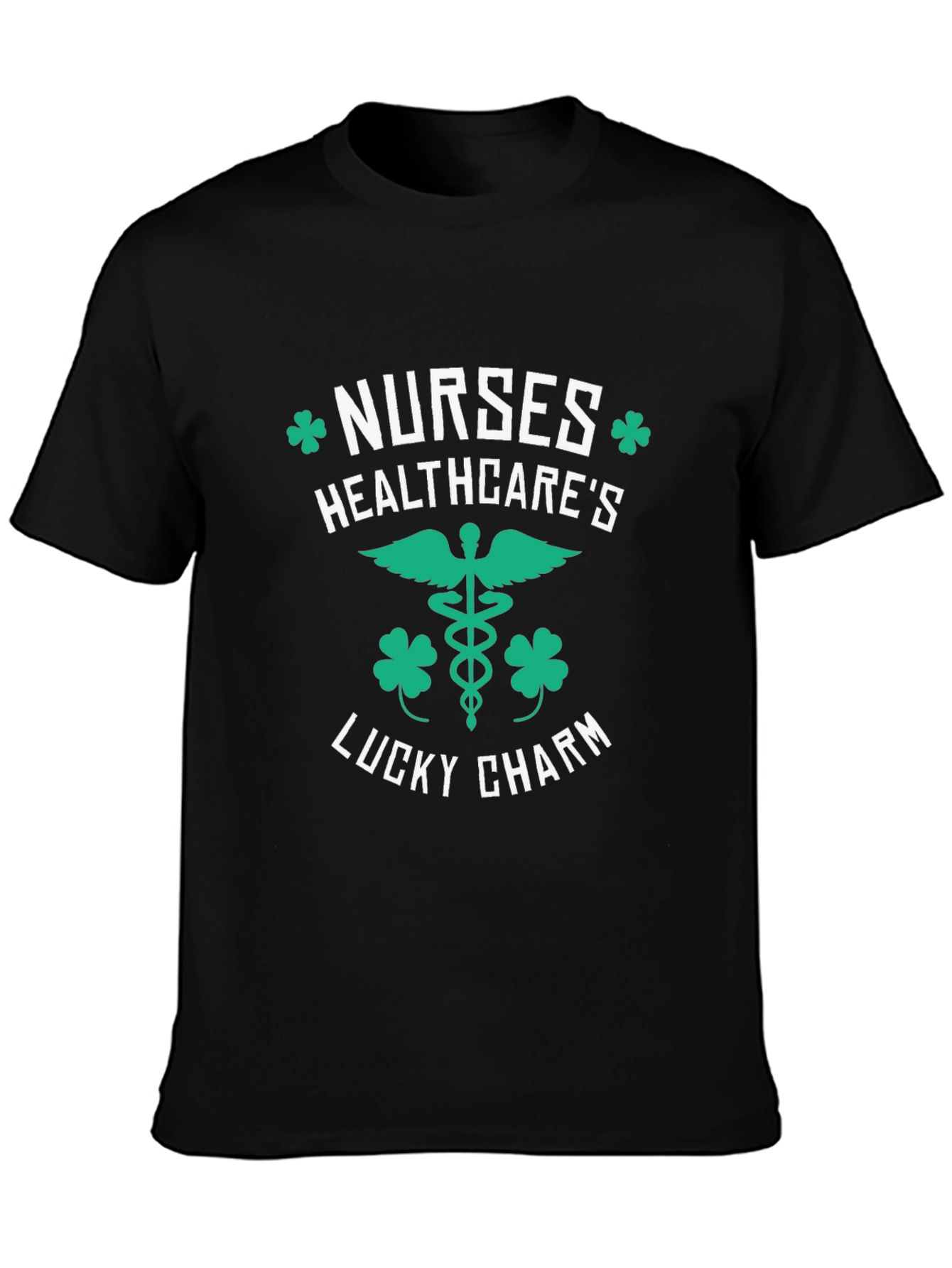 Nurses Healthcares Lucky Charm St. Patricks Day T-Shirt