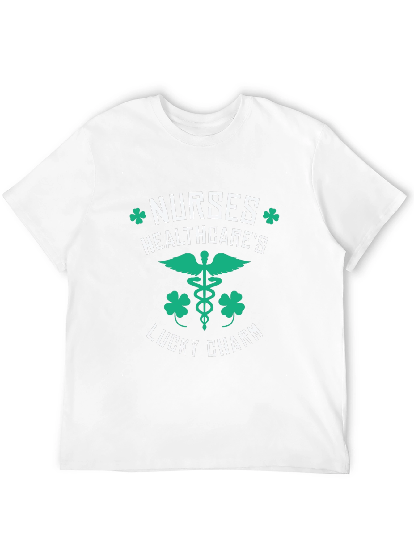 Nurses Healthcares Lucky Charm St. Patricks Day T-Shirt
