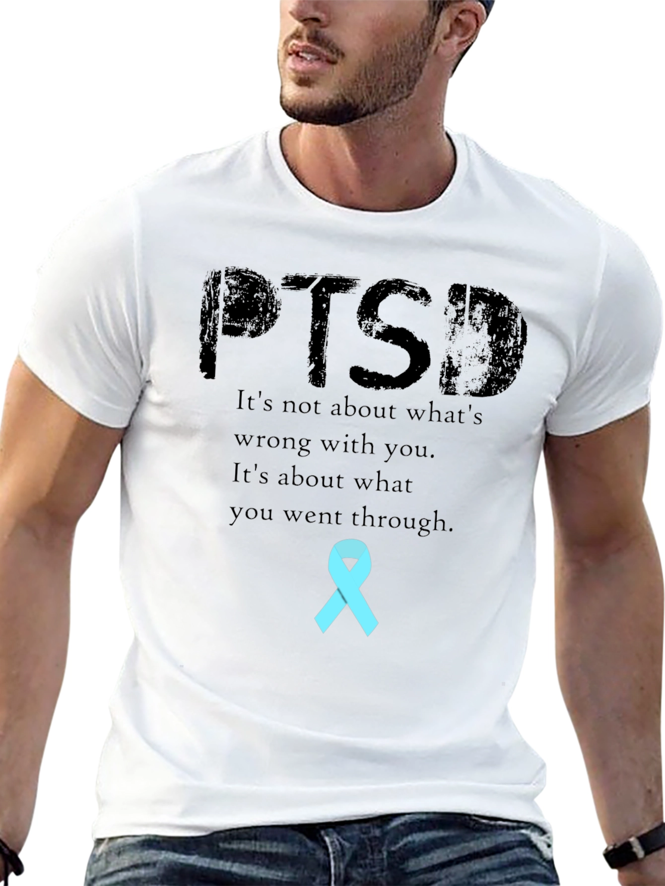 PTSD Awareness T-Shirt: Strength Through Experience