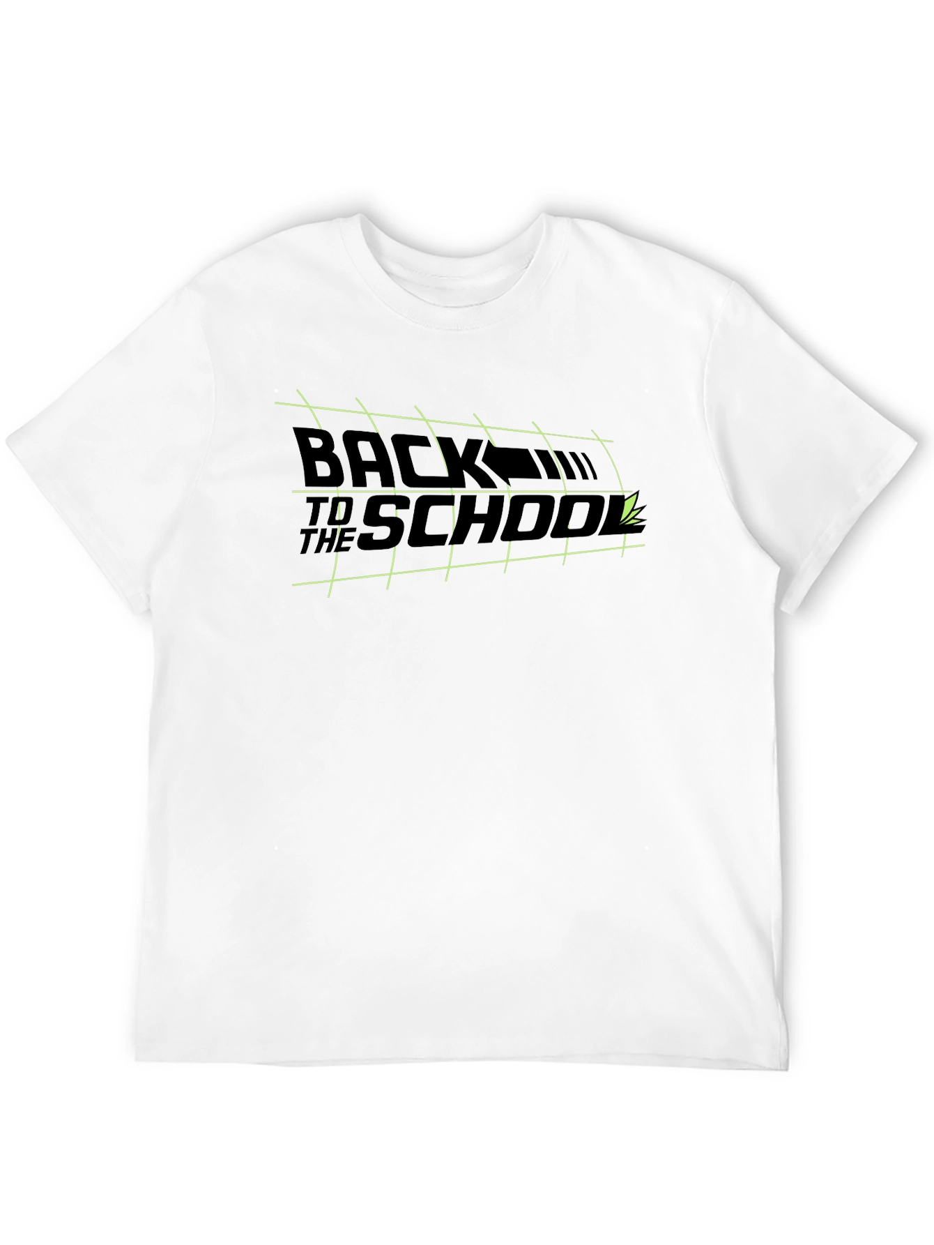 Back to the School Black Graphic Tee