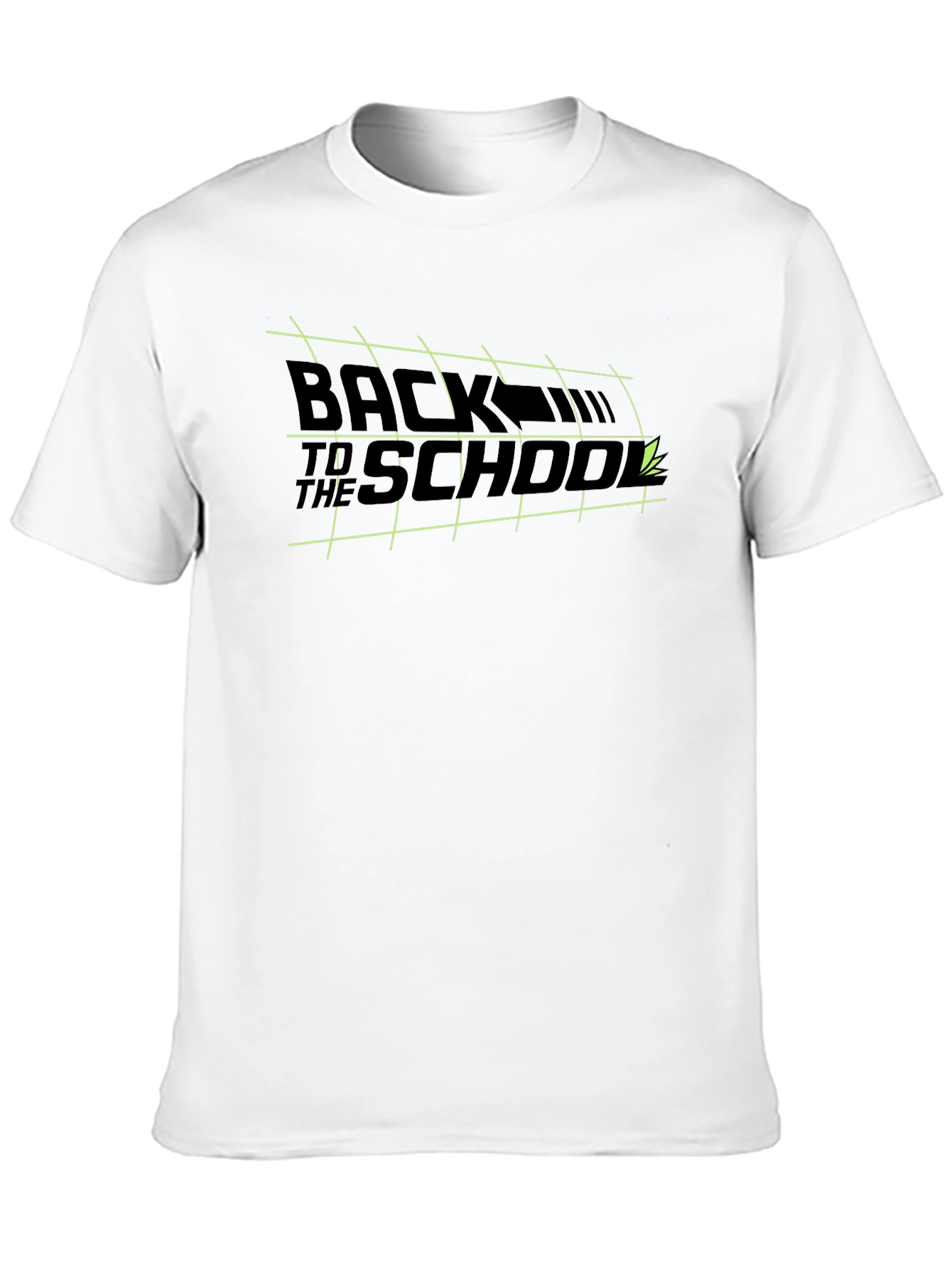 Back to the School Black Graphic Tee