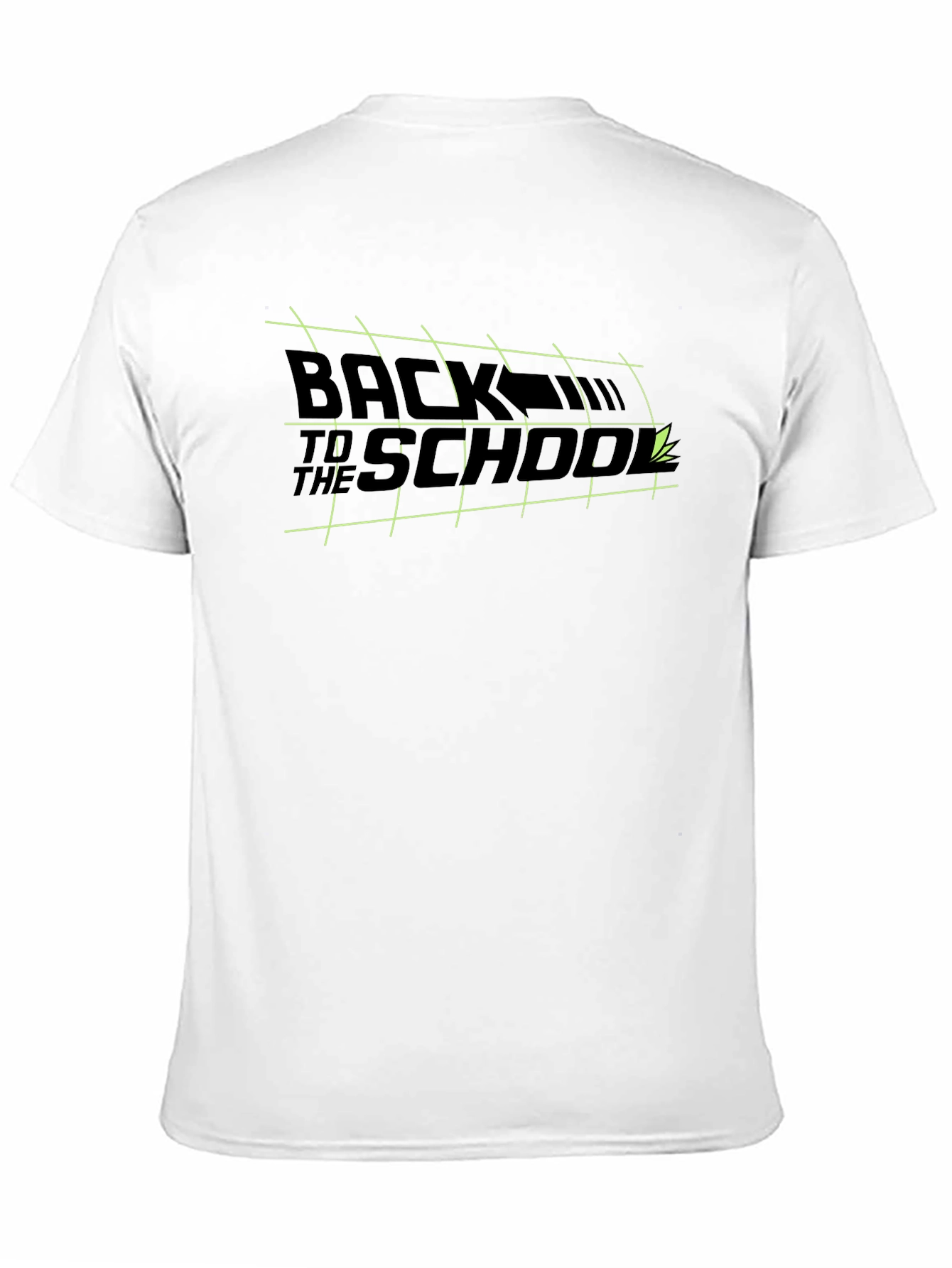 Back to the School Black Graphic Tee