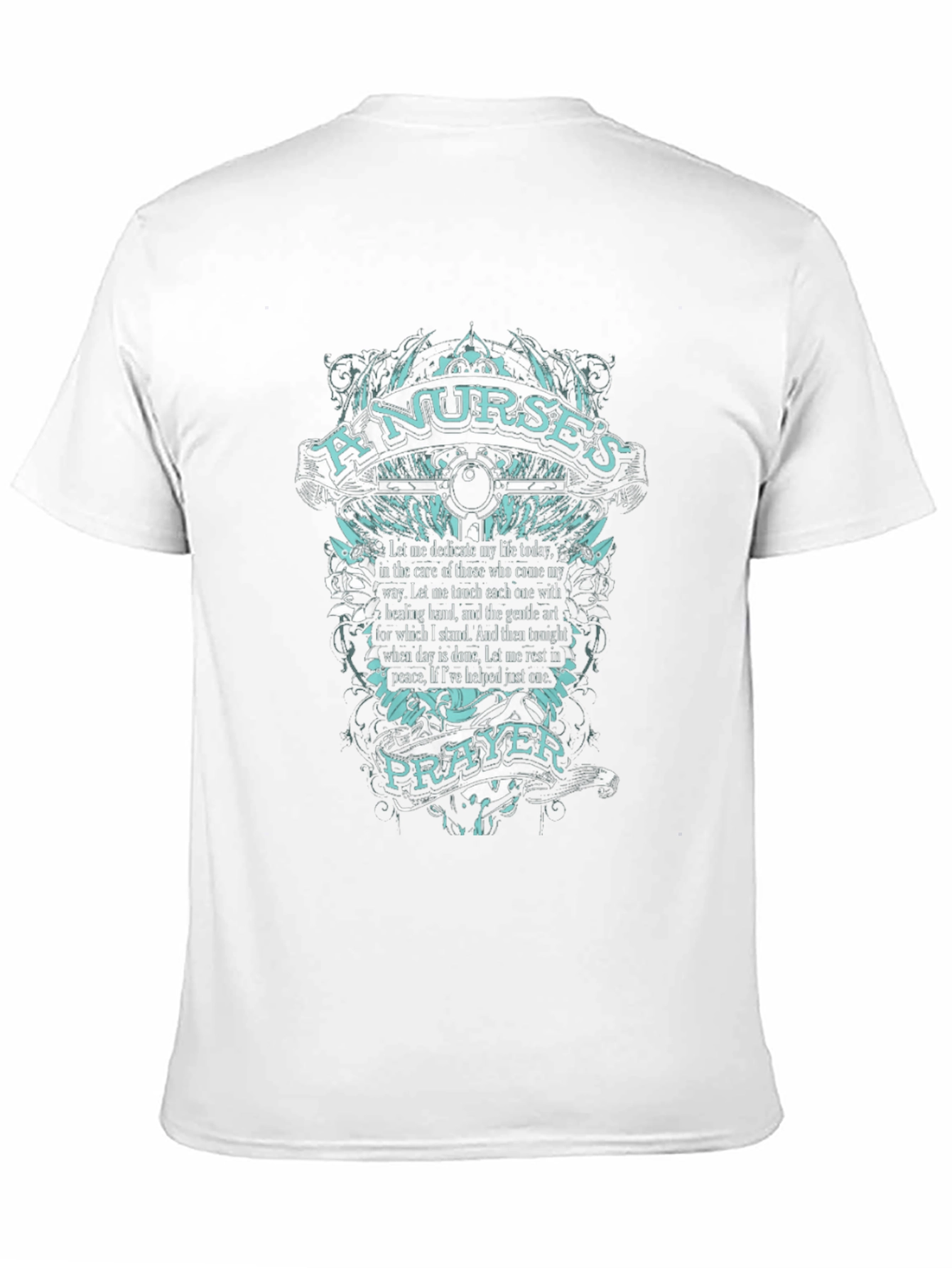 Nurses Prayer Graphic Tee - Comfort & Inspiration