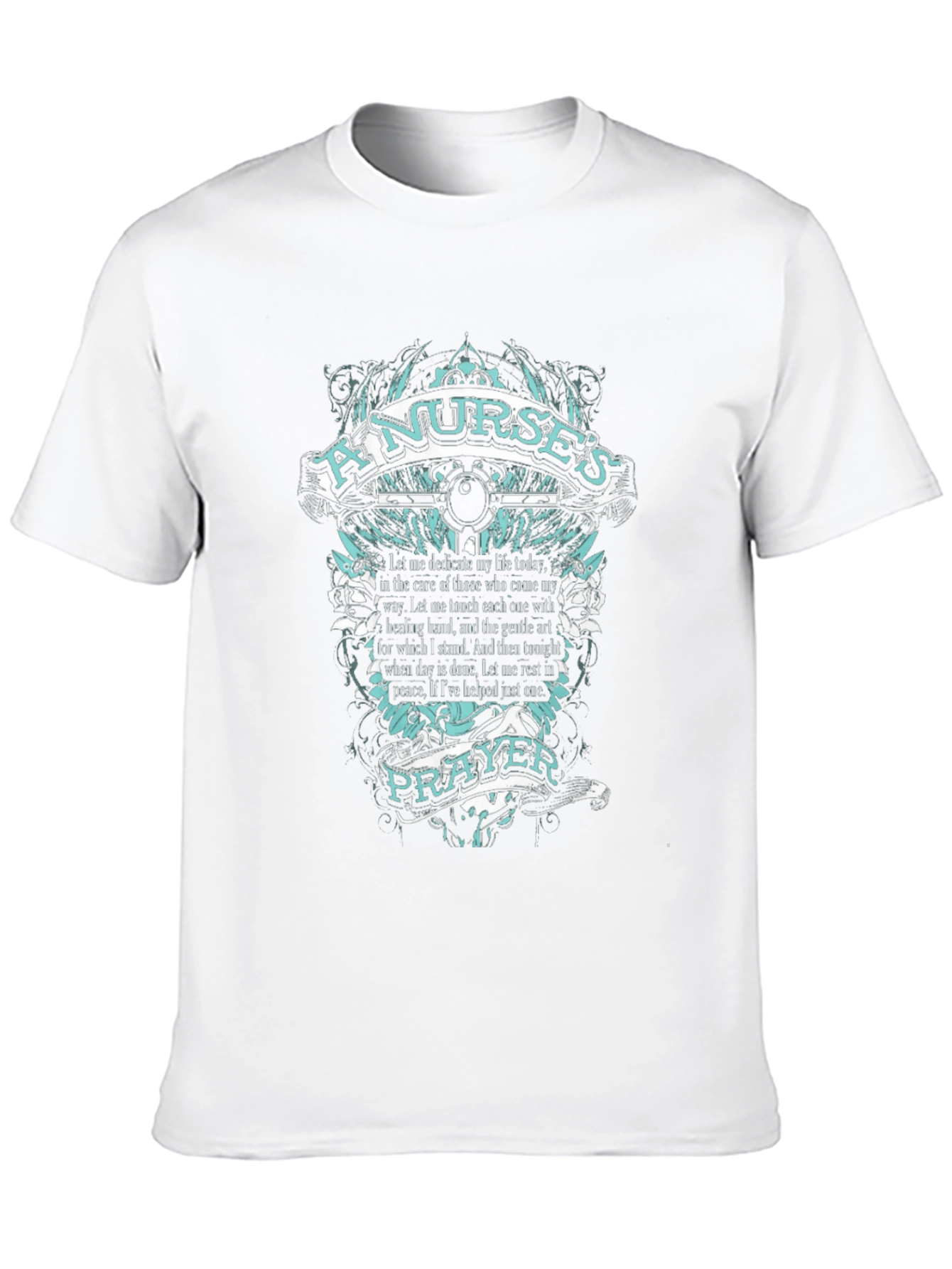 Nurses Prayer Graphic Tee - Comfort & Inspiration