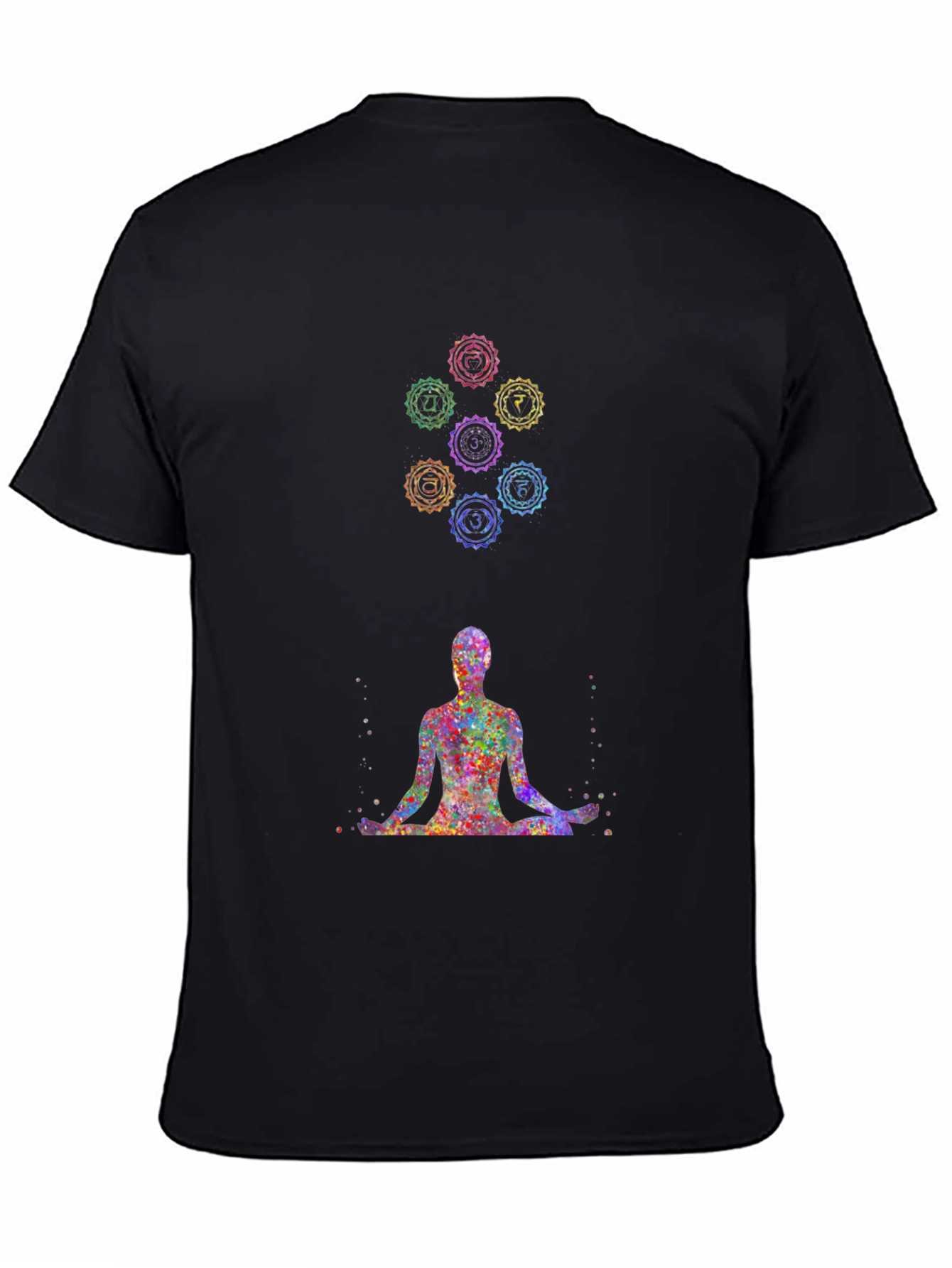 Chakra Meditation T-Shirt - Spiritual Design Tee