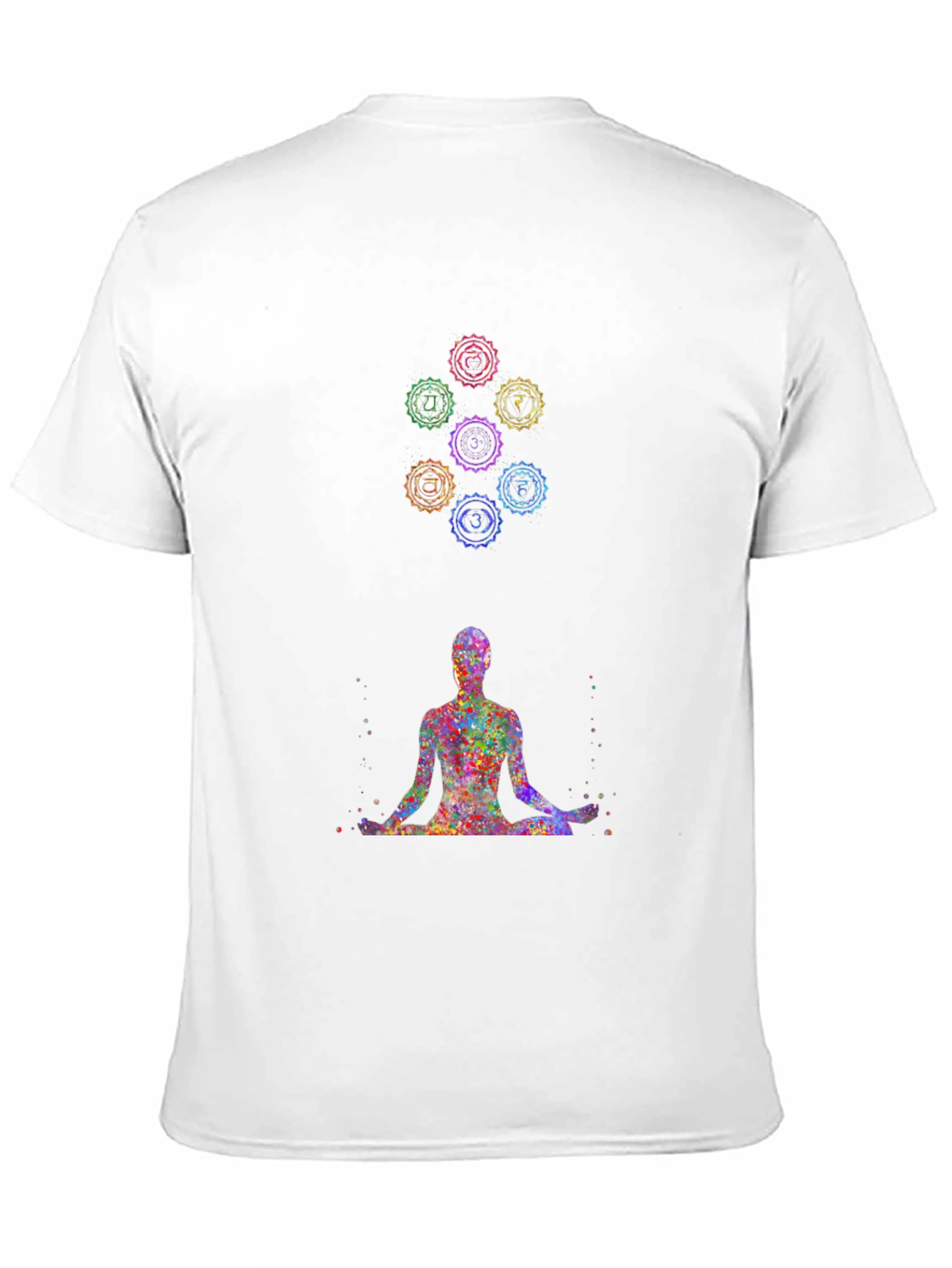 Chakra Meditation T-Shirt - Spiritual Design Tee