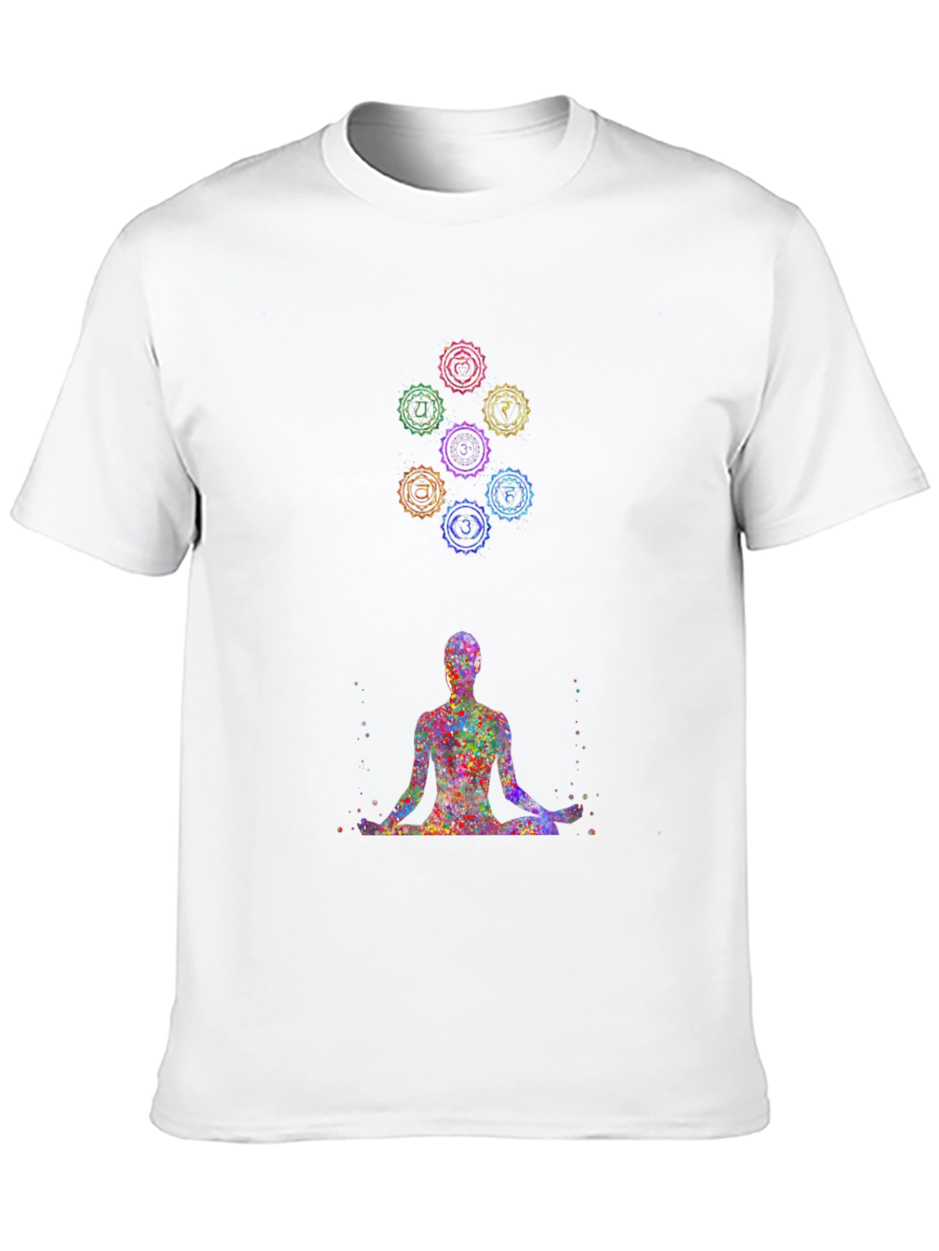 Chakra Meditation T-Shirt - Spiritual Design Tee