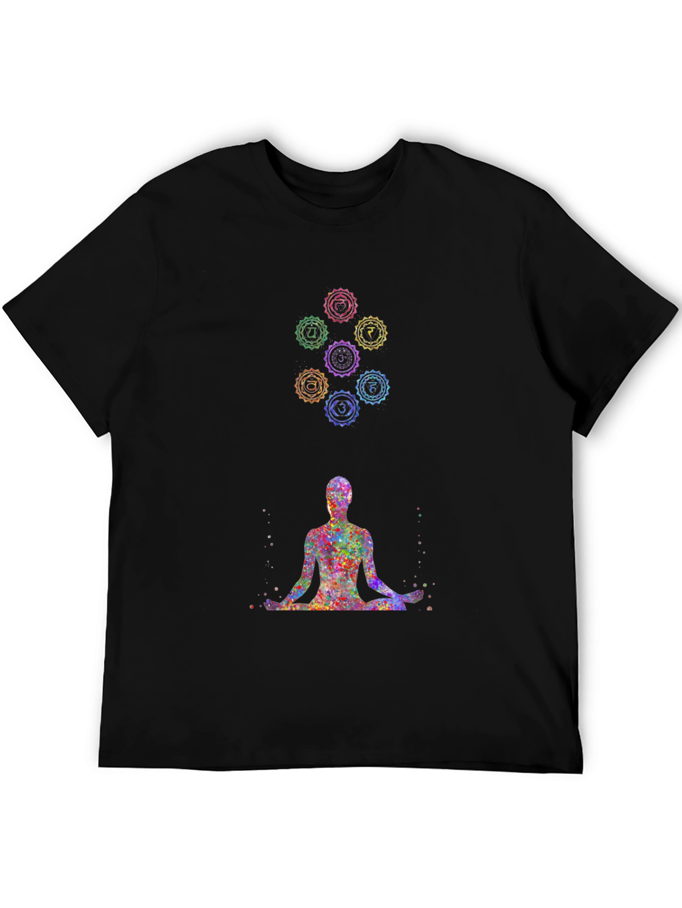 Chakra Meditation T-Shirt - Spiritual Design Tee