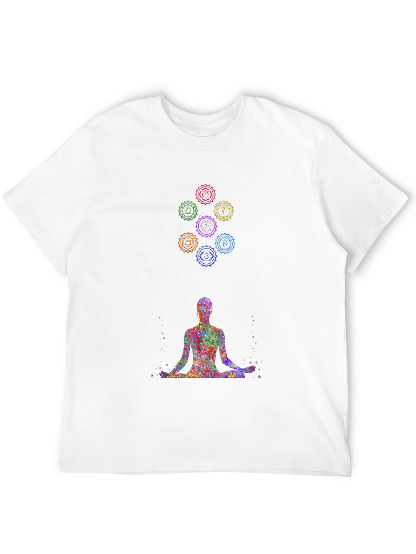 Chakra Meditation T-Shirt - Spiritual Design Tee