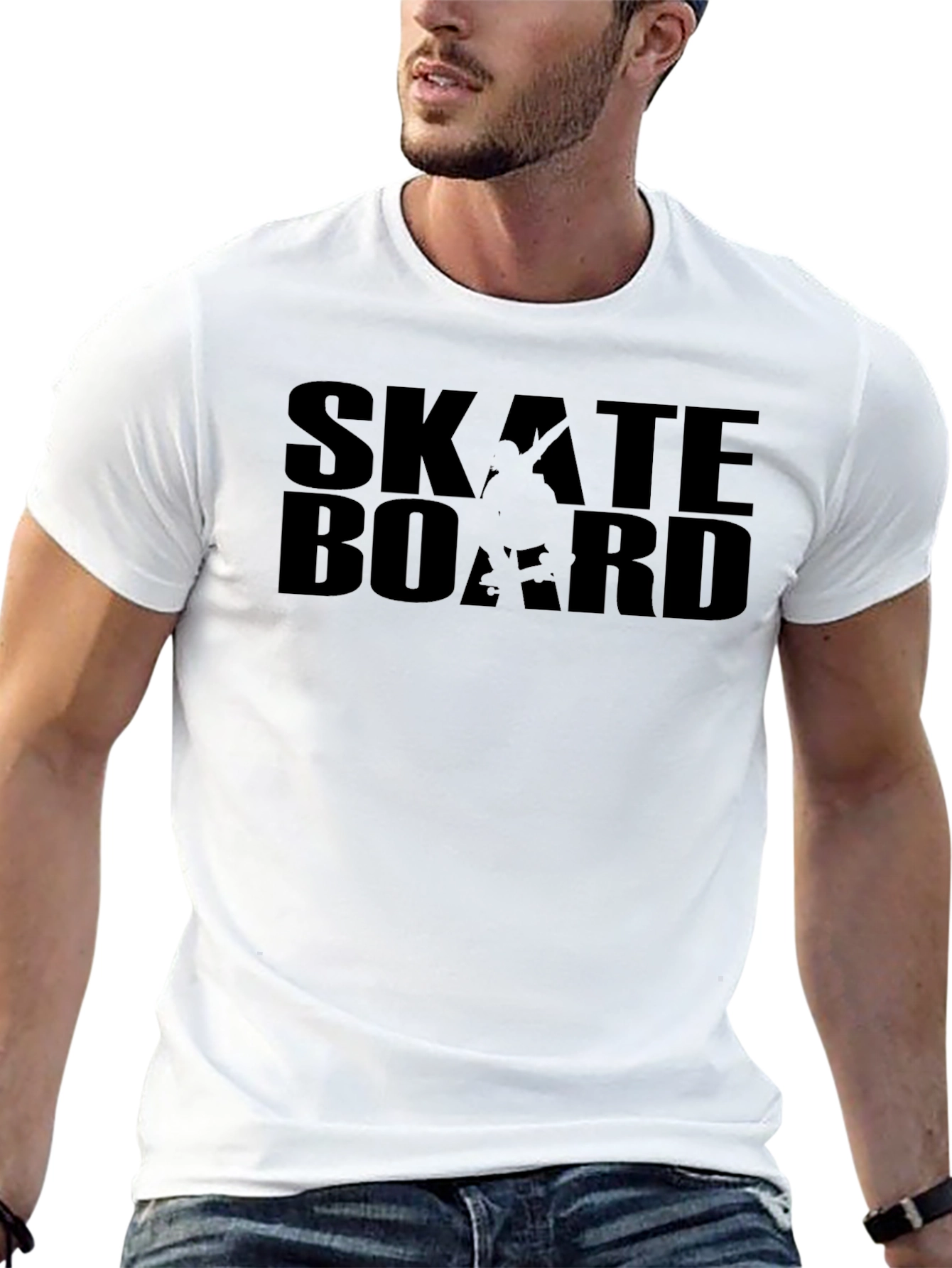 Skateboard Graphic Tee - Ride in Style