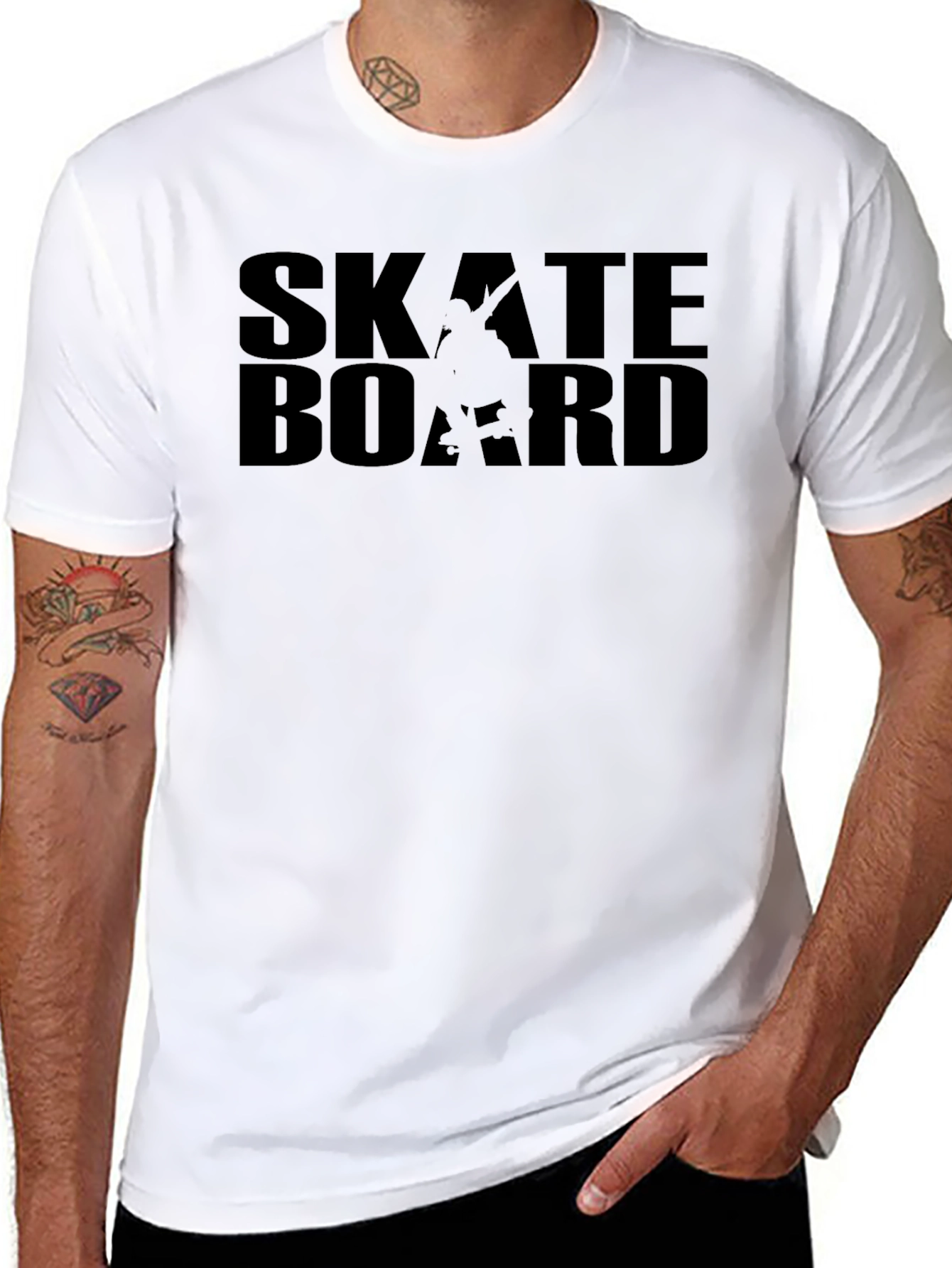 Skateboard Graphic Tee - Ride in Style