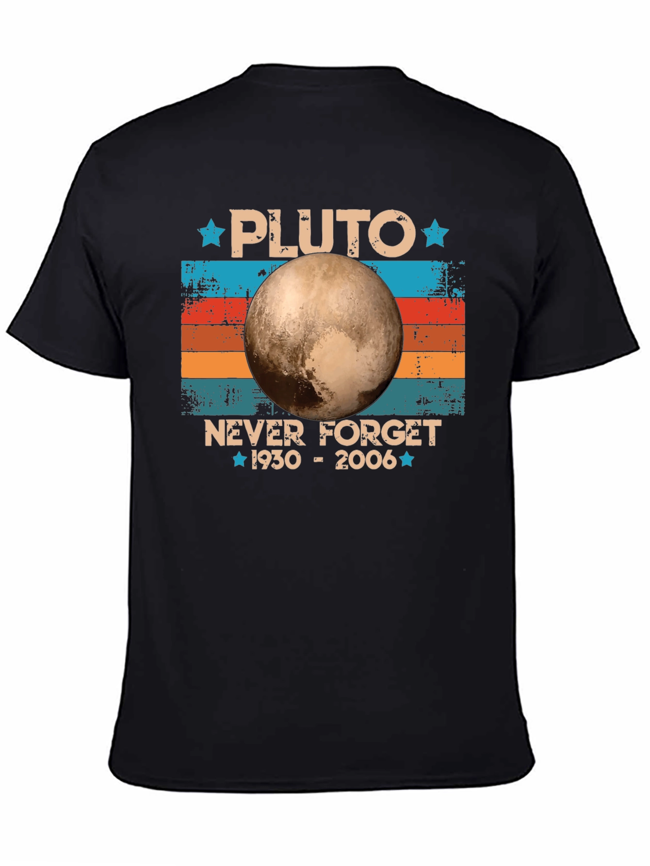 Pluto Never Forget Retro T-Shirt