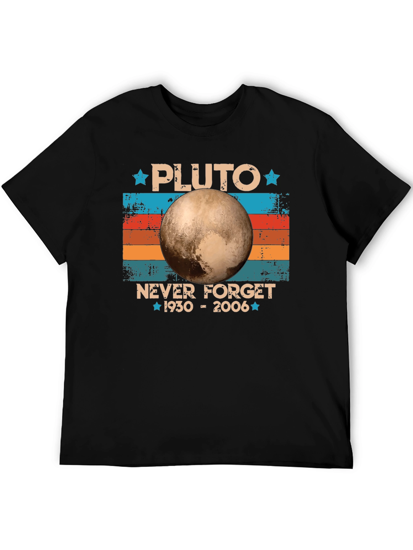 Pluto Never Forget Retro T-Shirt