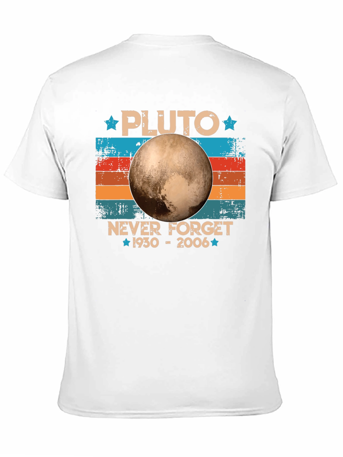 Pluto Never Forget Retro T-Shirt