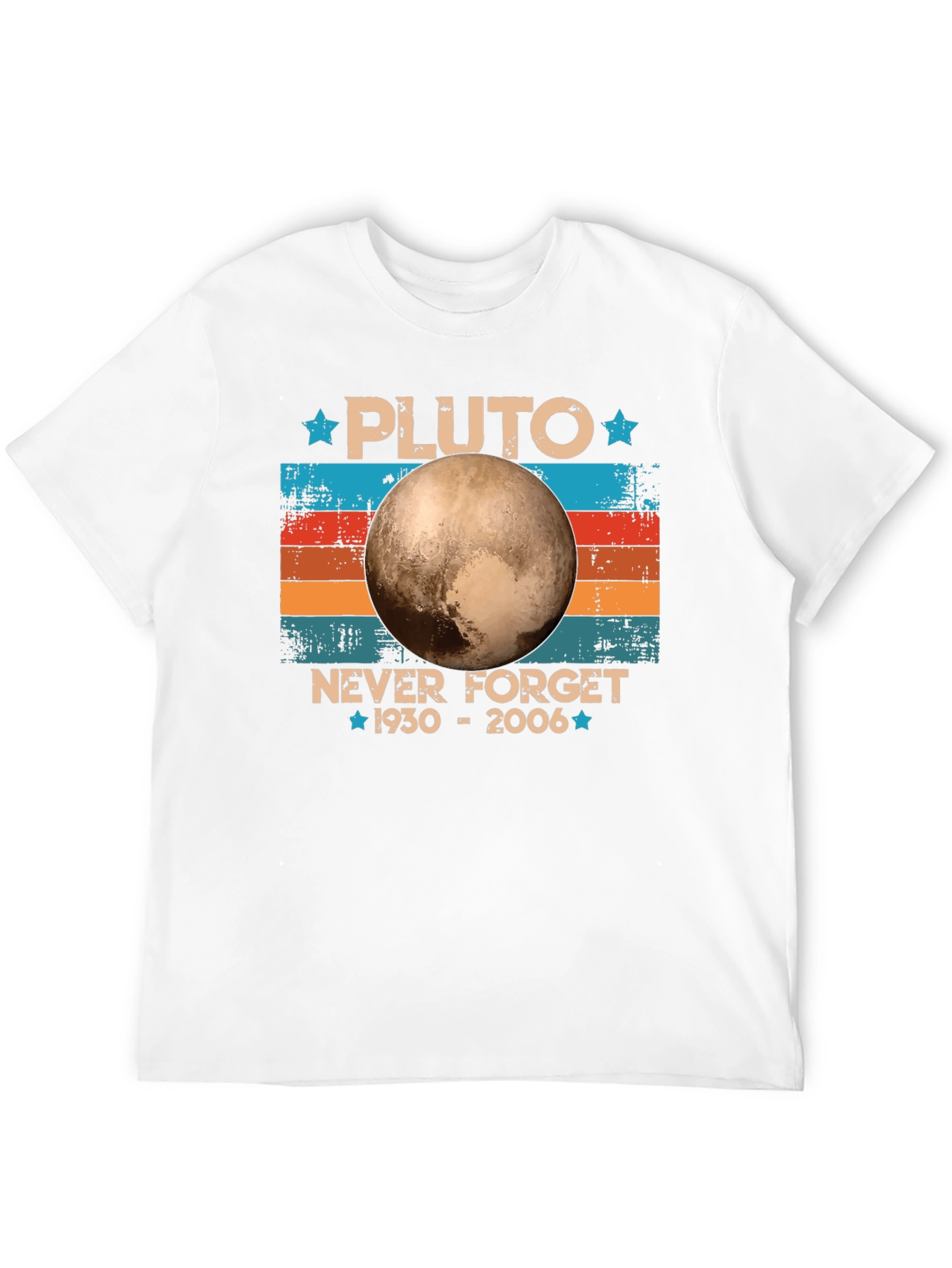 Pluto Never Forget Retro T-Shirt