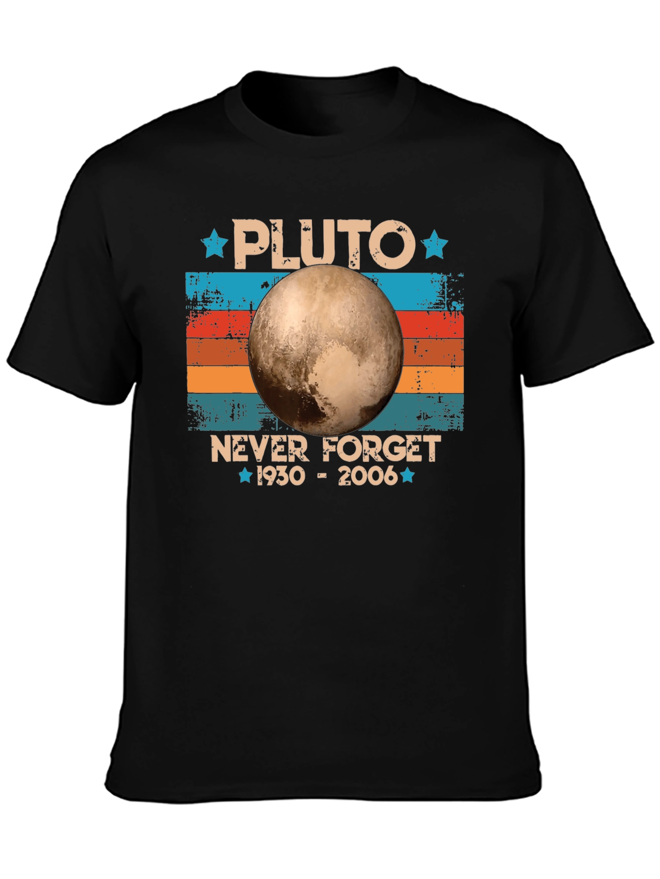 Pluto Never Forget Retro T-Shirt