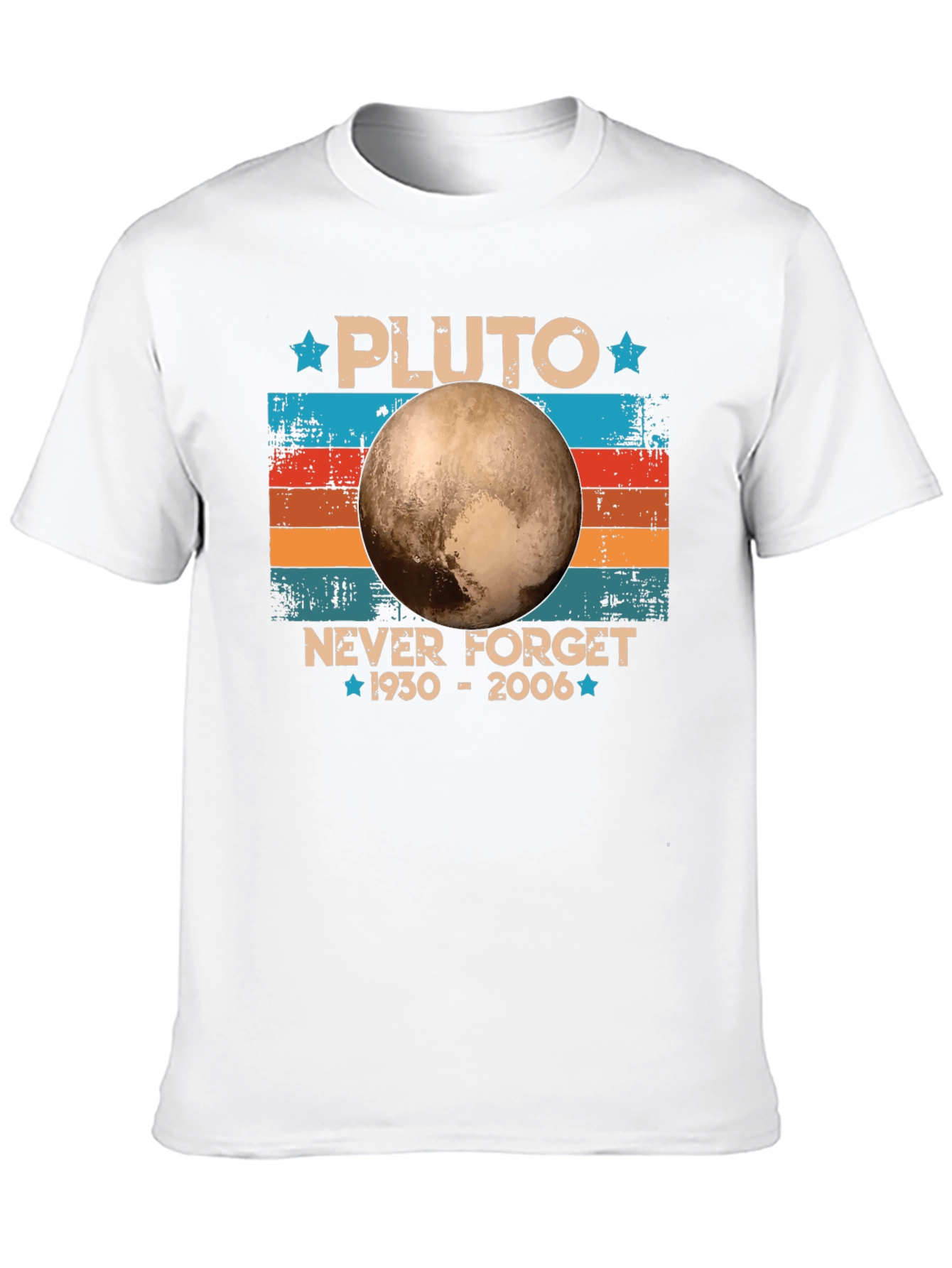 Pluto Never Forget Retro T-Shirt