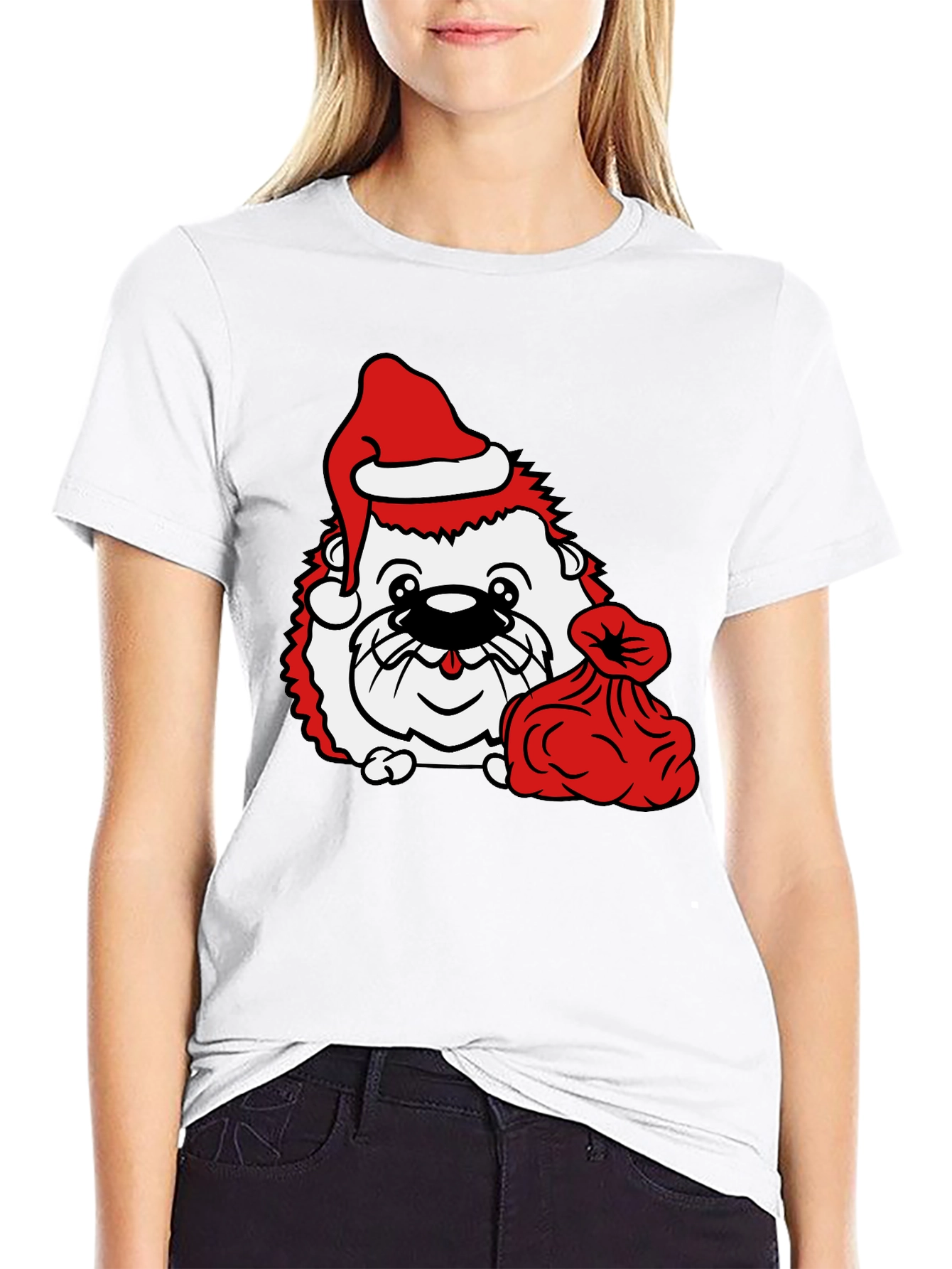 Festive Hedgehog T-Shirt