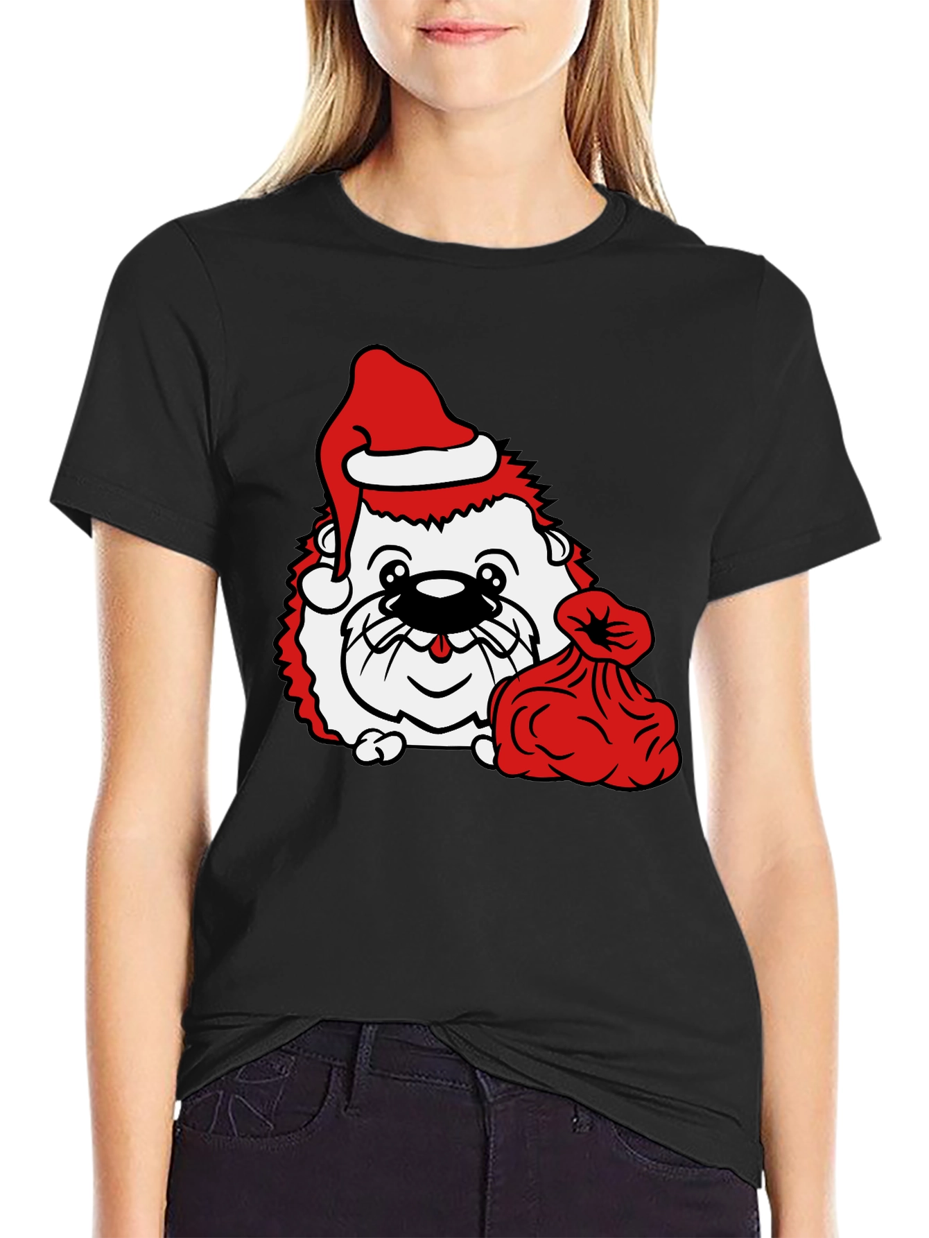 Festive Hedgehog T-Shirt