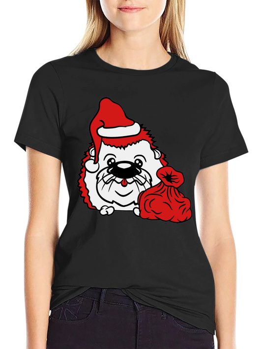 Festive Hedgehog T-Shirt