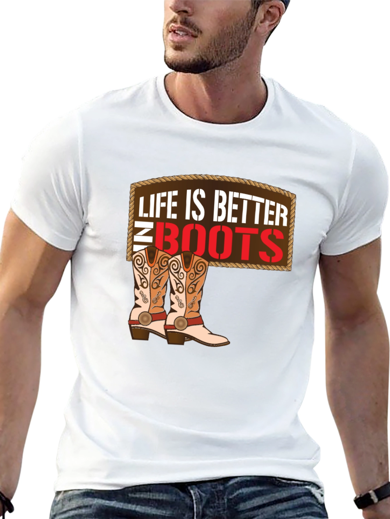 Life is Better in Boots Graphic Tee