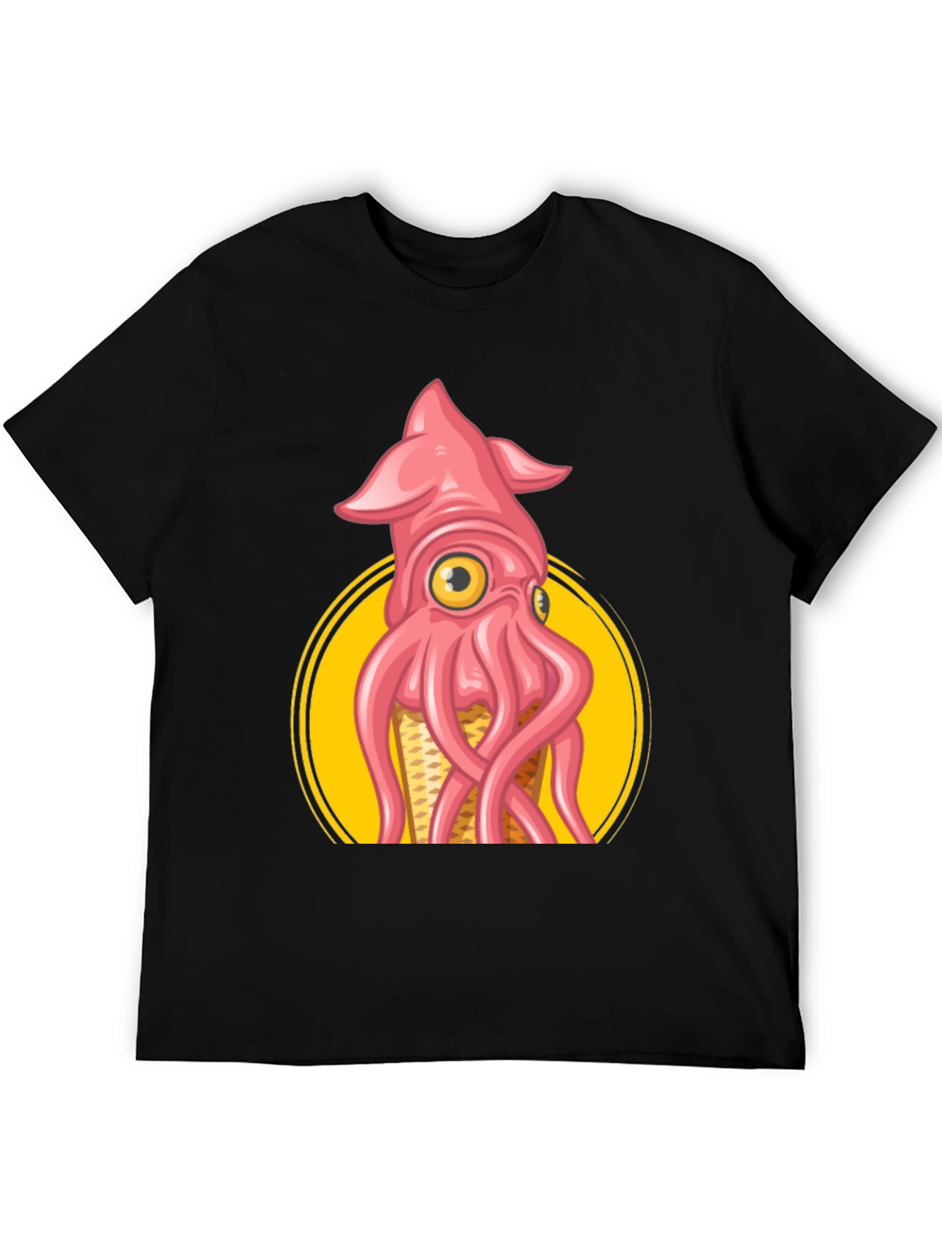 Squid Graphic Tee - Novelty Octopus T-Shirt