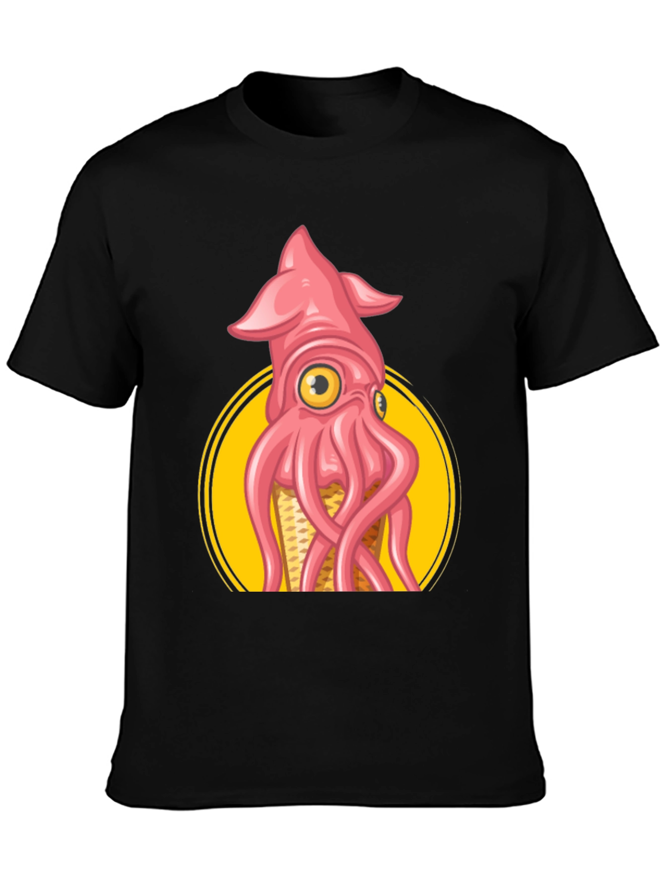 Squid Graphic Tee - Novelty Octopus T-Shirt