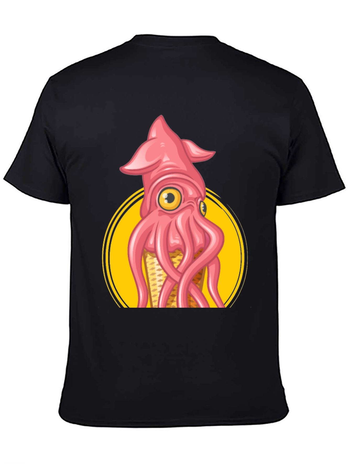 Squid Graphic Tee - Novelty Octopus T-Shirt