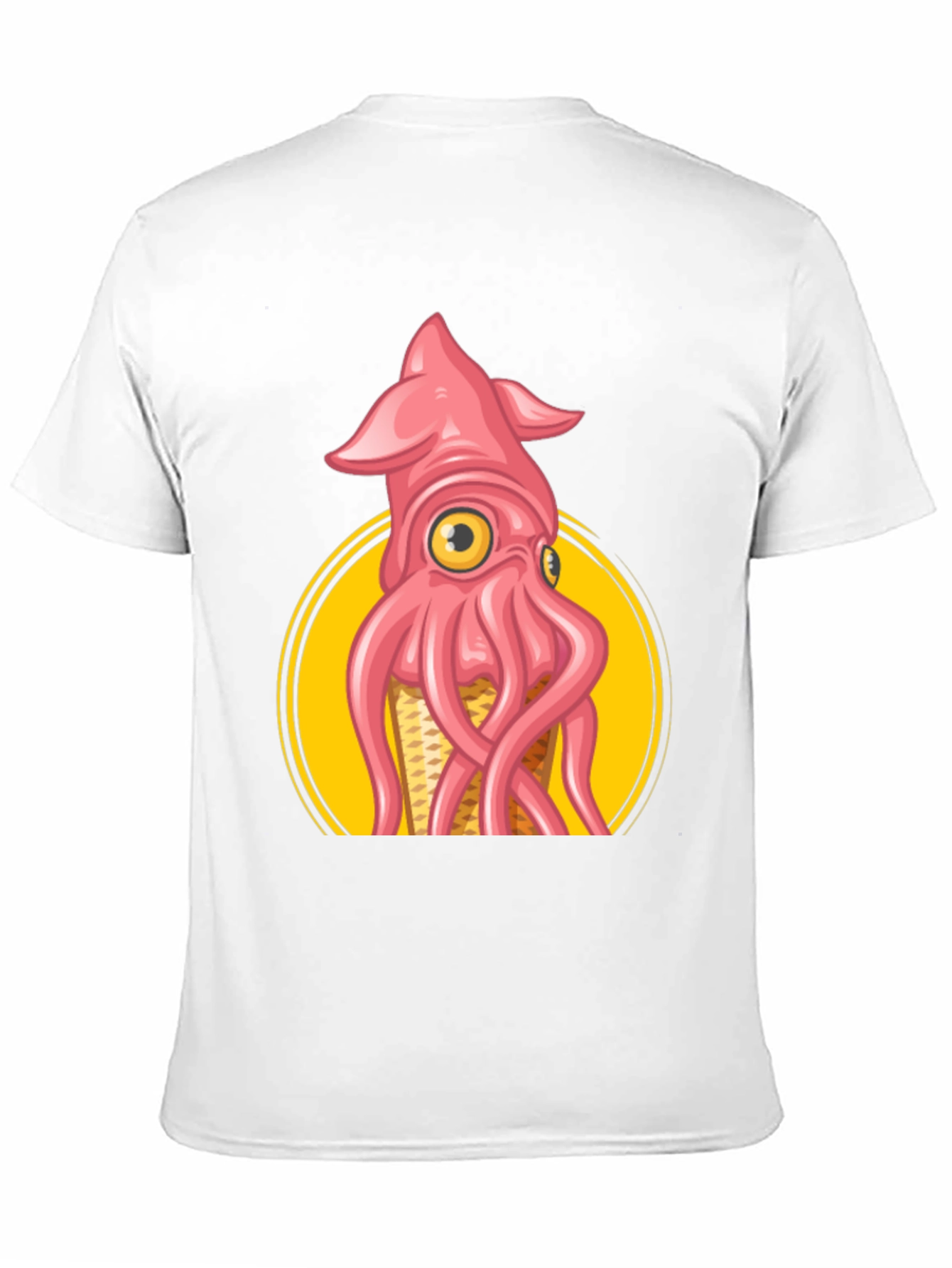Squid Graphic Tee - Novelty Octopus T-Shirt